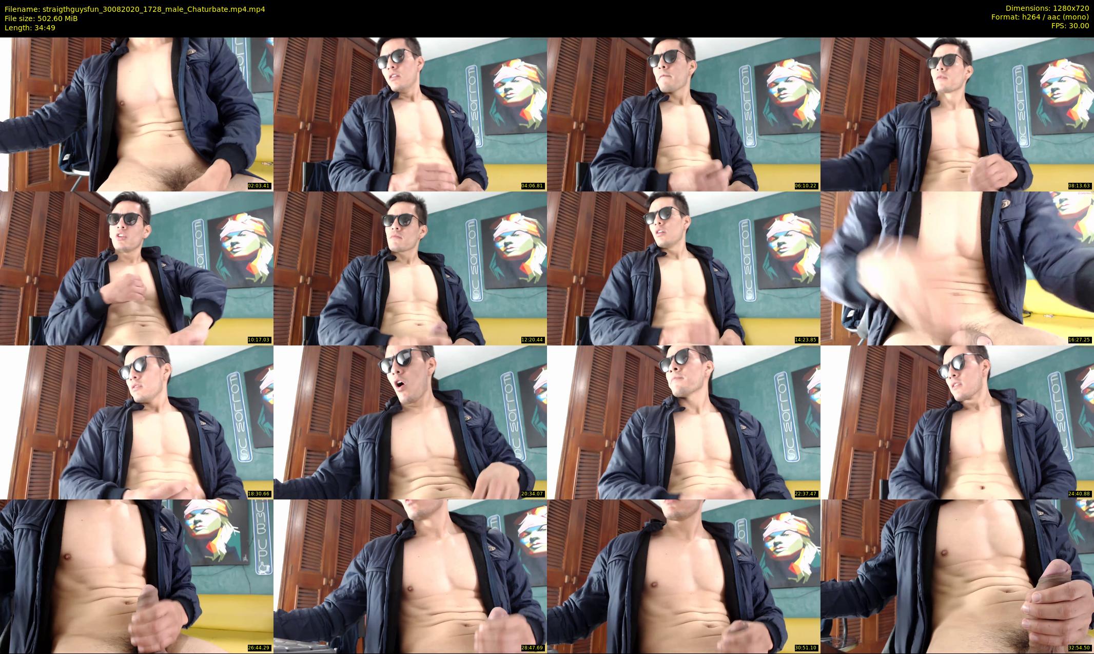 straigthguysfun — 35 minute Chaturbate male cam show recording, 720p, Aug 30, 2020