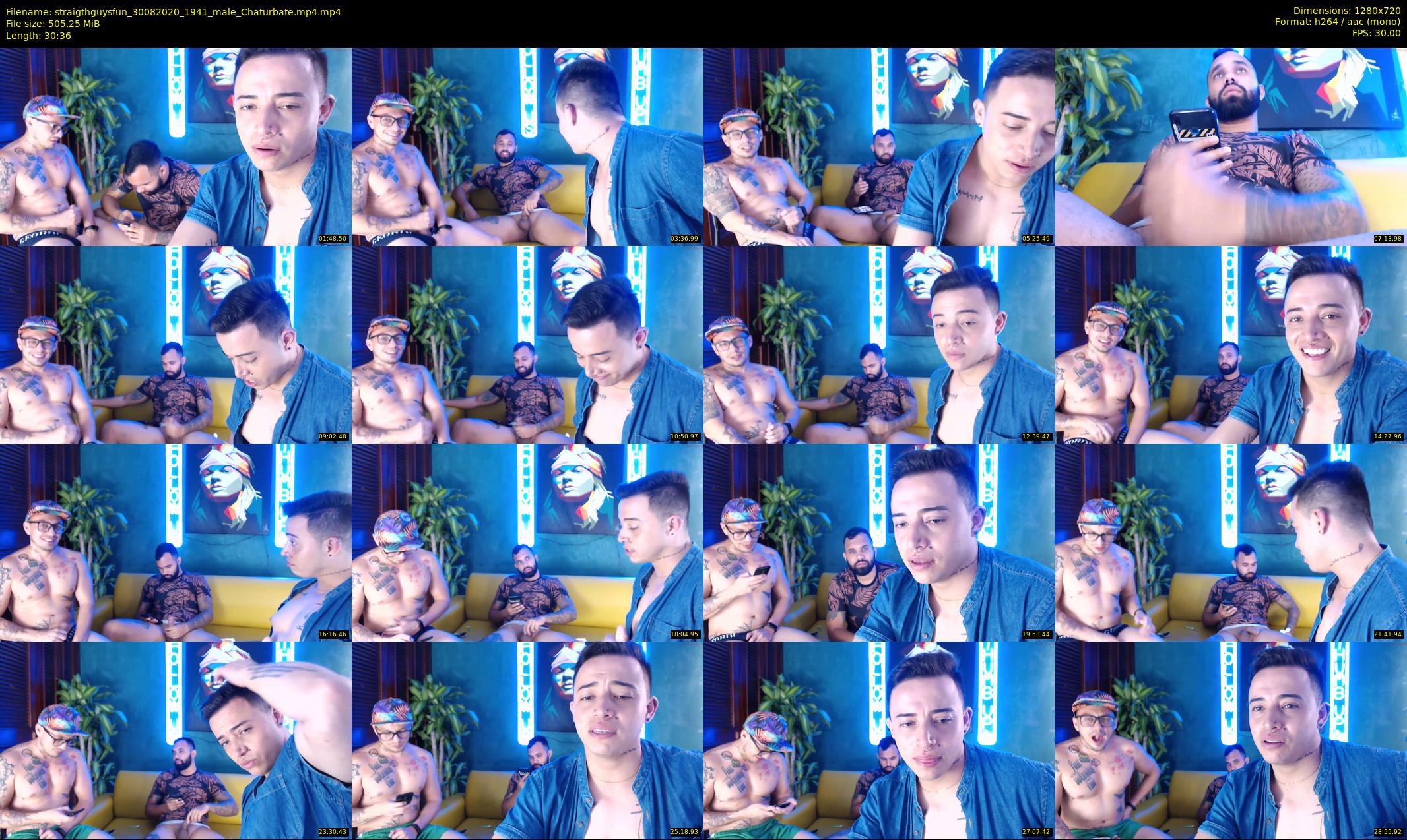 straigthguysfun — 31 minute Chaturbate male cam show recording, 720p, Aug 30, 2020