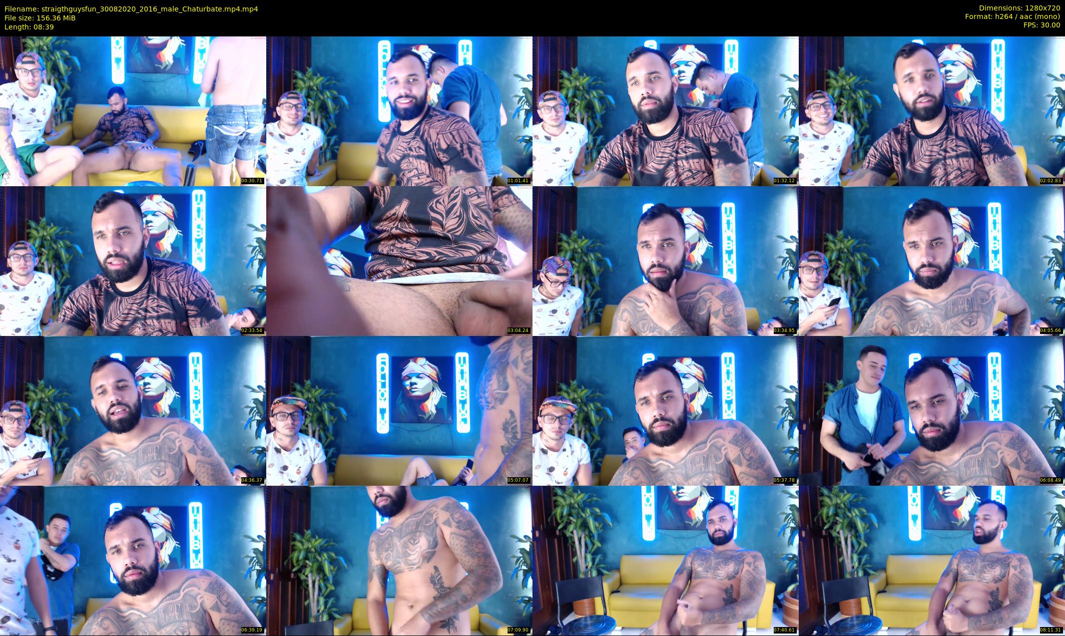 straigthguysfun — 9 minute Chaturbate male cam show recording, 720p, Aug 30, 2020