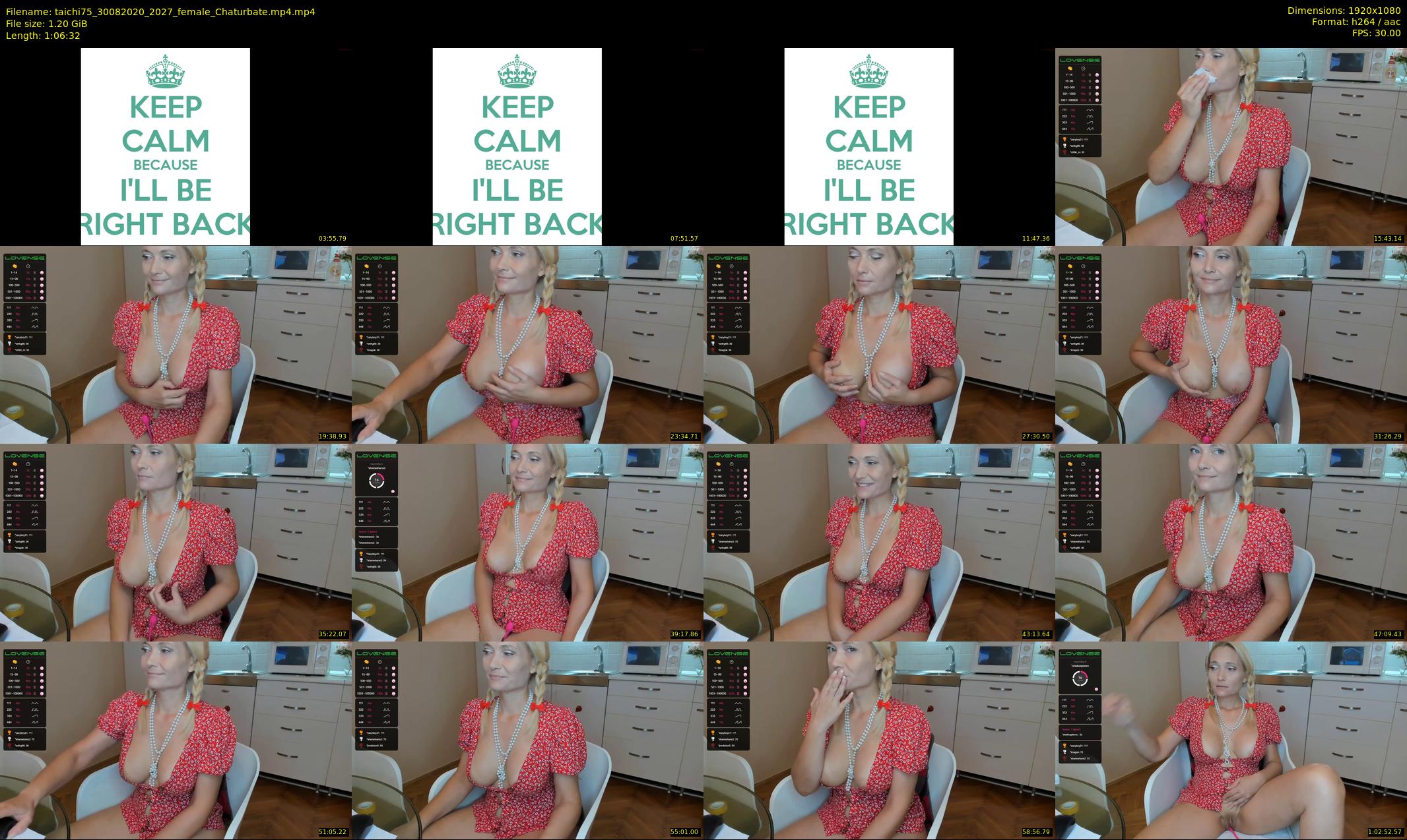 taichi75 — 67 minute Chaturbate female cam show recording, 1080p, Aug 30, 2020