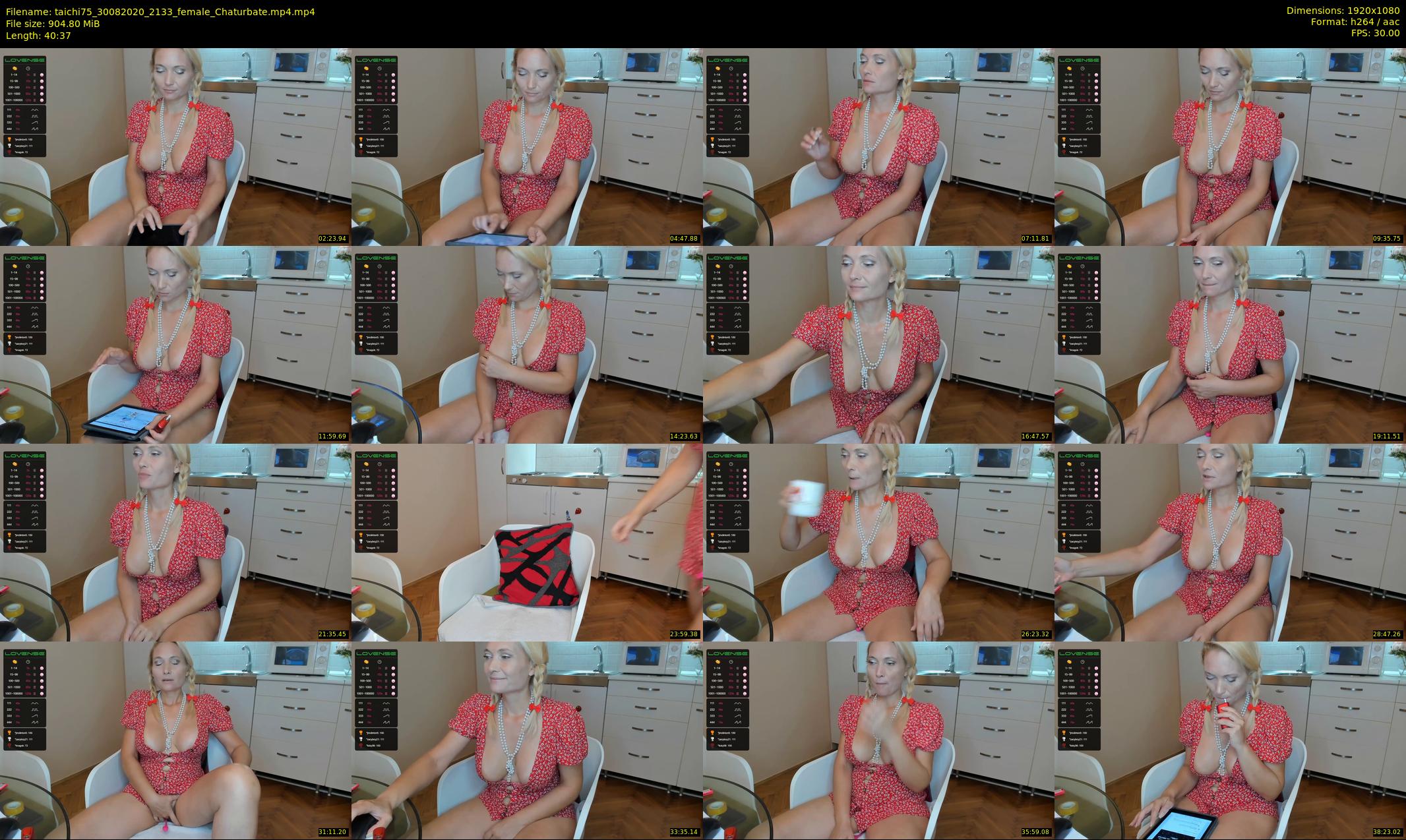 taichi75 — 41 minute Chaturbate female cam show recording, 1080p, Aug 30, 2020