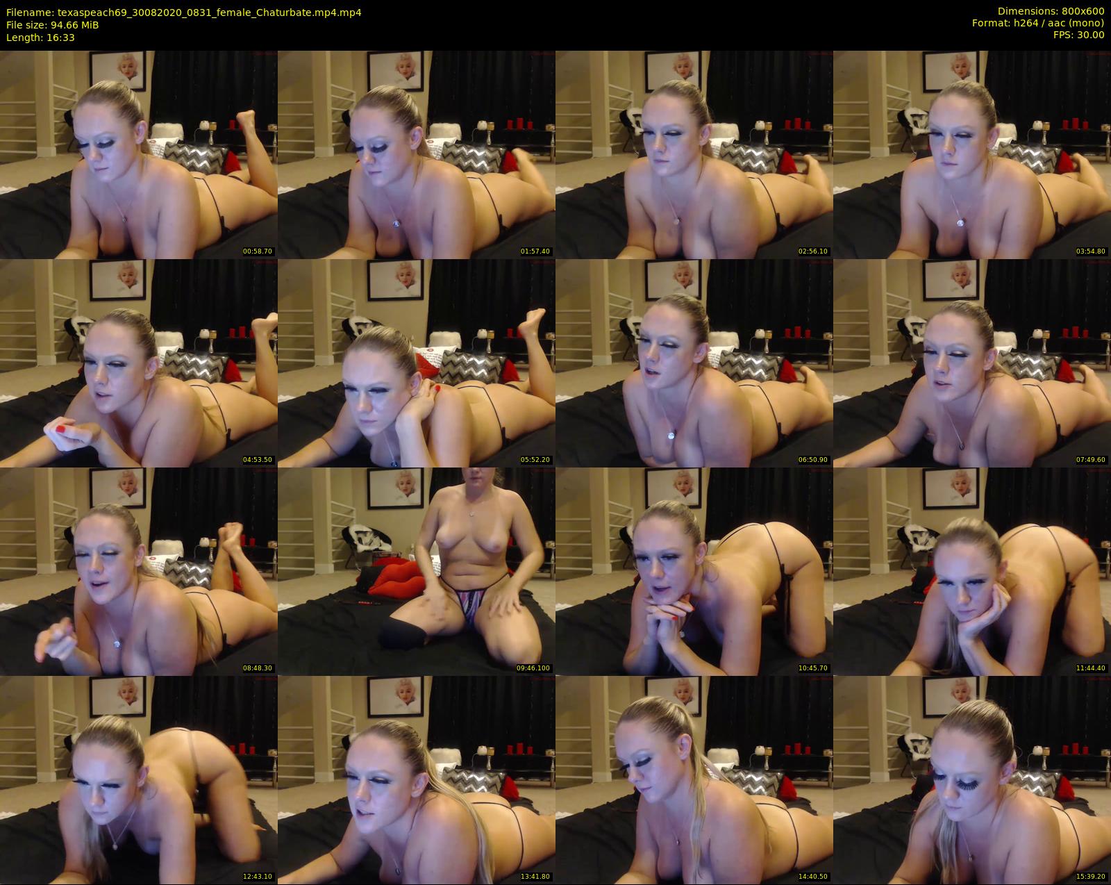 texaspeach69 — 17 minute Chaturbate female cam show recording, 480p, Aug 30, 2020