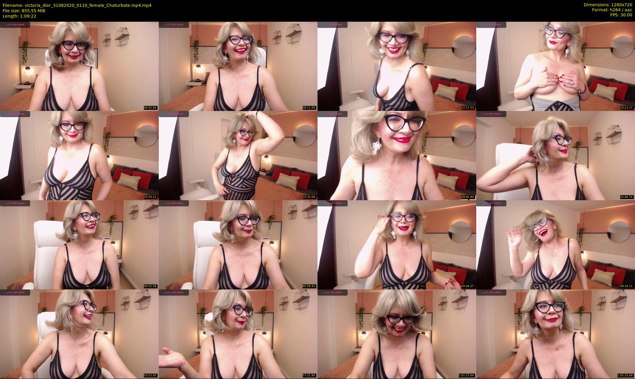 victoria_dior — 70 minute Chaturbate female cam show recording, 720p, Aug 31, 2020