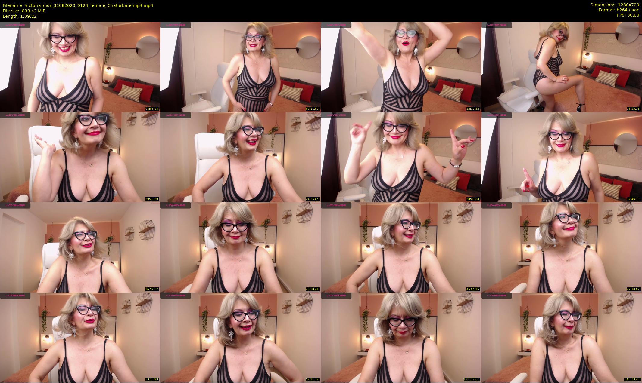 victoria_dior — 70 minute Chaturbate female cam show recording, 720p, Aug 31, 2020