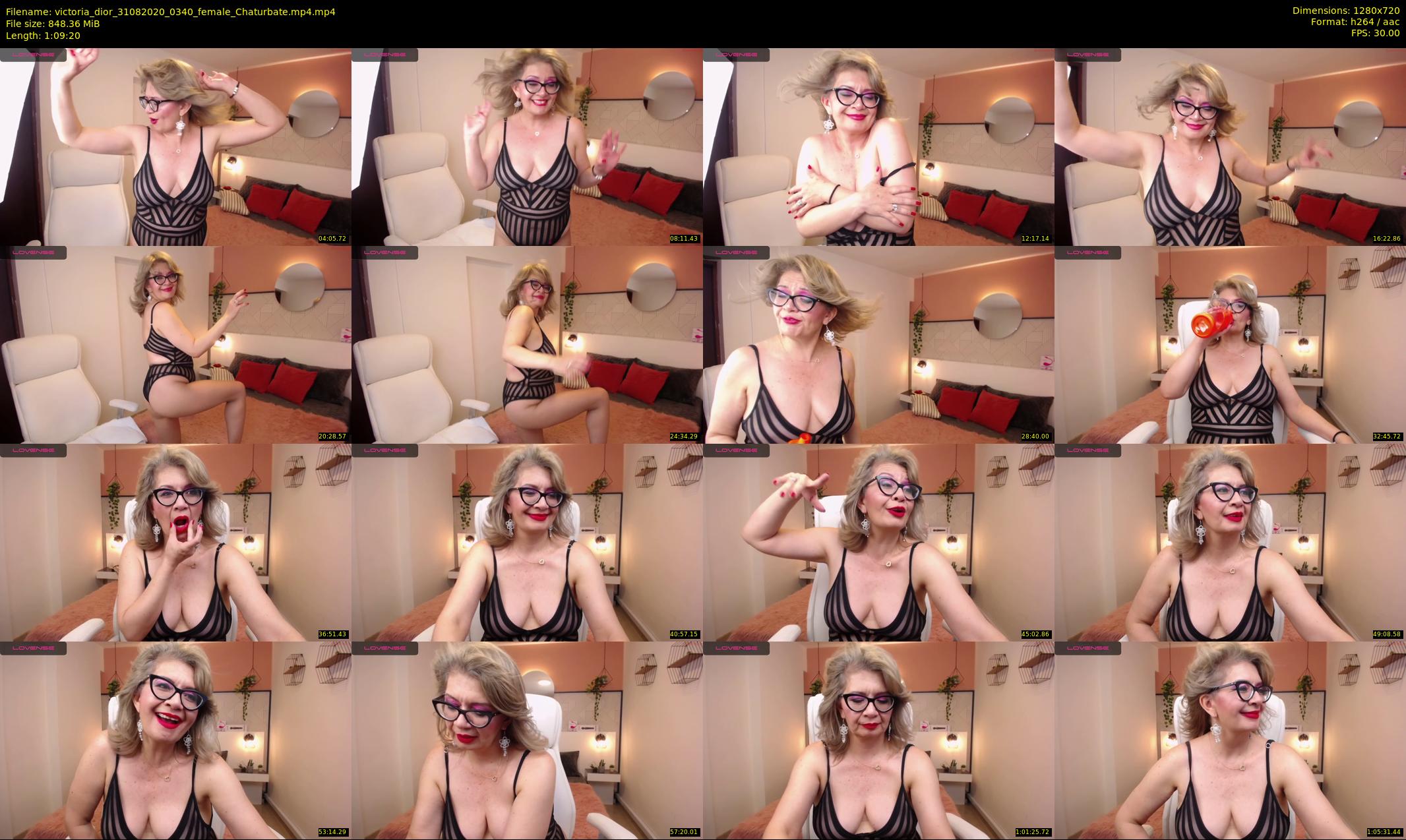 victoria_dior — 70 minute Chaturbate female cam show recording, 720p, Aug 31, 2020