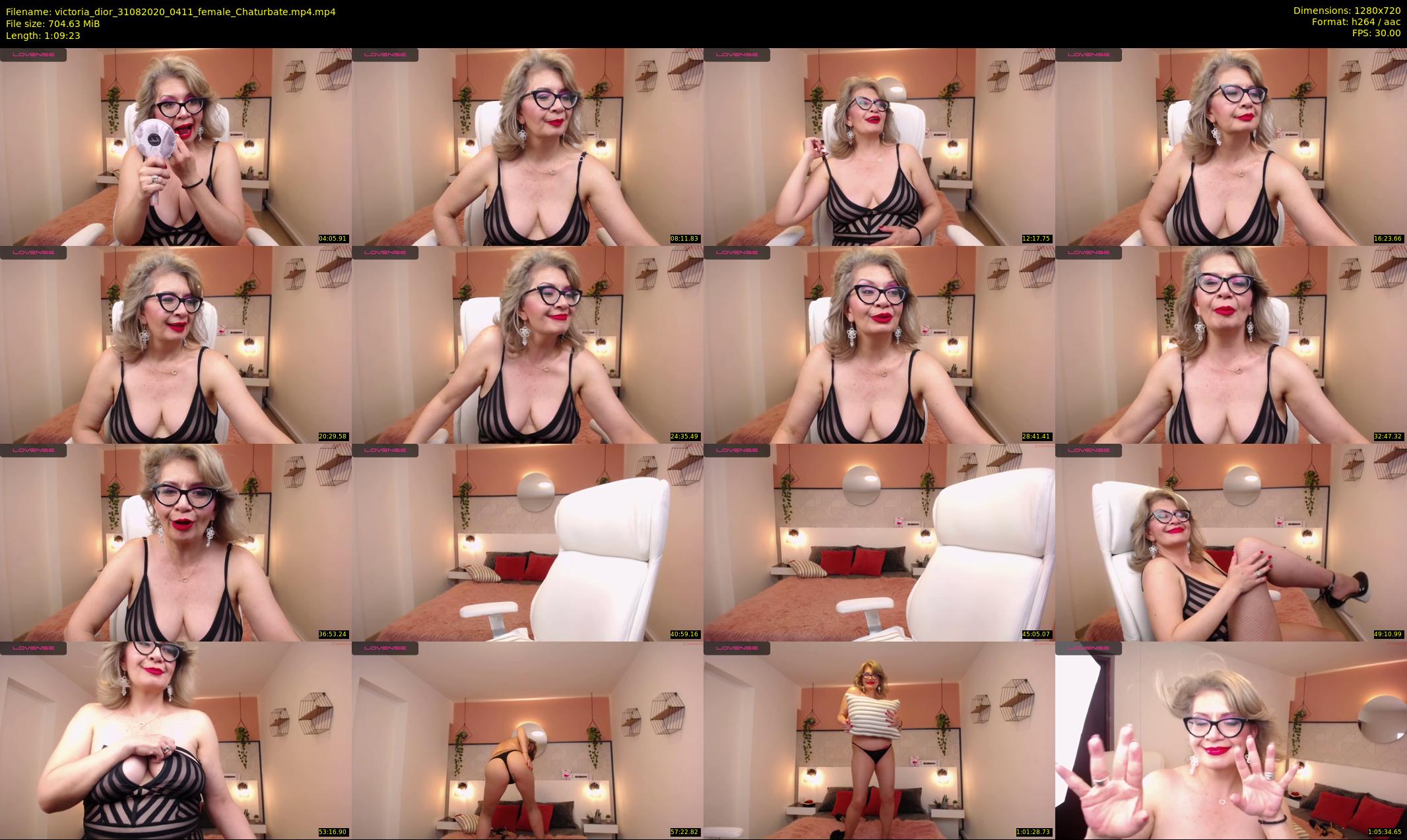 victoria_dior — 70 minute Chaturbate female cam show recording, 720p, Aug 31, 2020
