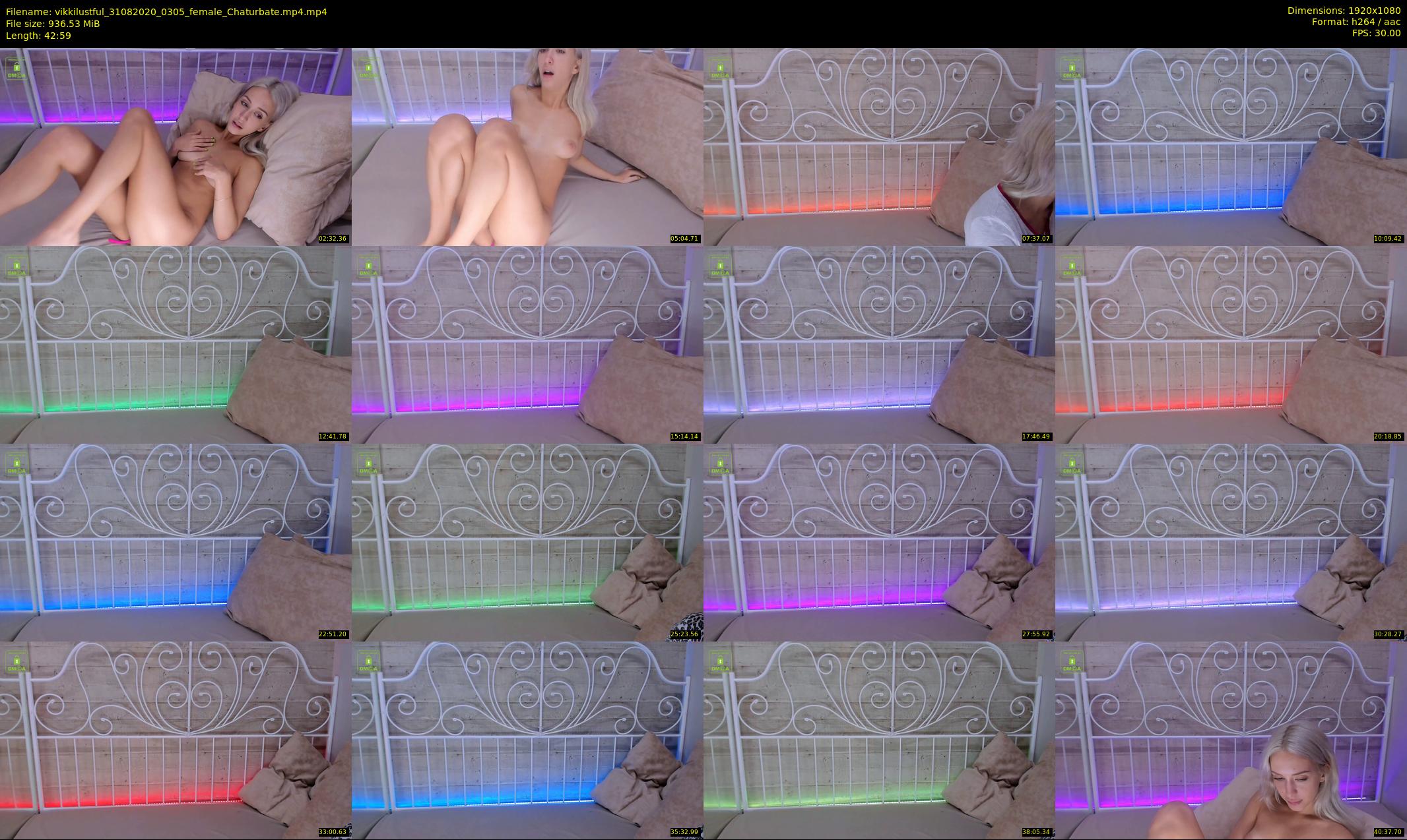 vikkilustful — 43 minute Chaturbate female cam show recording, 1080p, Aug 31, 2020