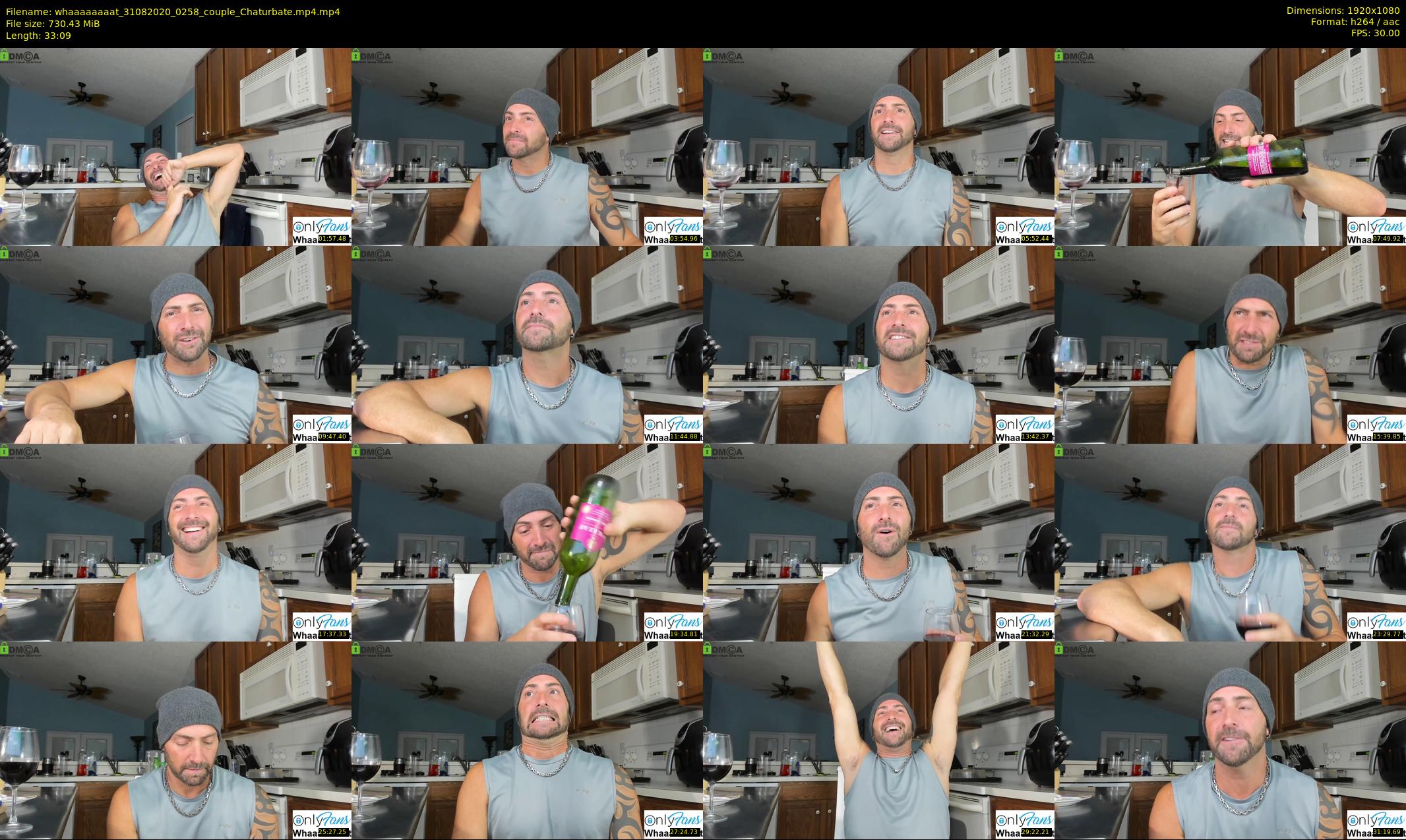 whaaaaaaaat — 34 minute Chaturbate couple cam show recording, 1080p, Aug 31, 2020