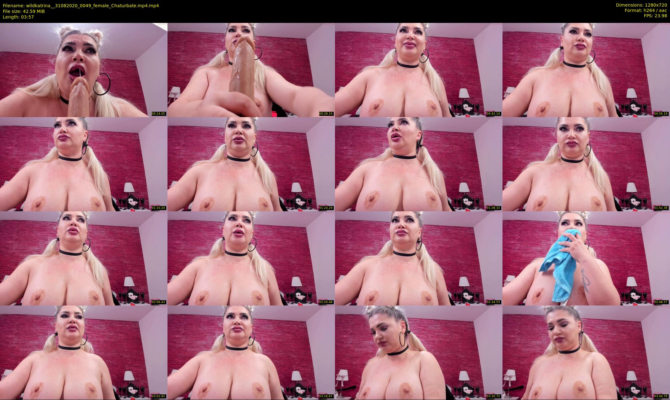 wildkatrina_ — 4 minute Chaturbate female cam show recording, 720p, Aug 31, 2020