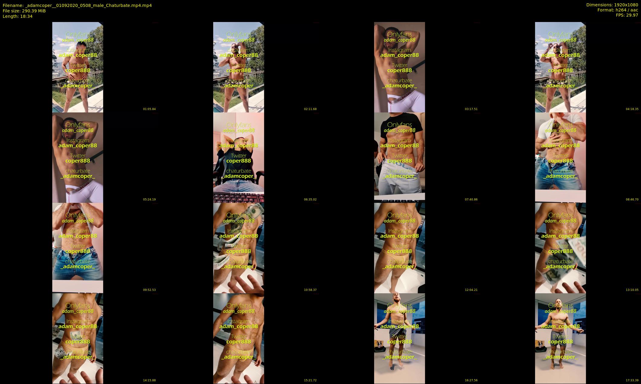 _adamcoper_ — 19 minute Chaturbate male cam show recording, 1080p, Sep 1, 2020