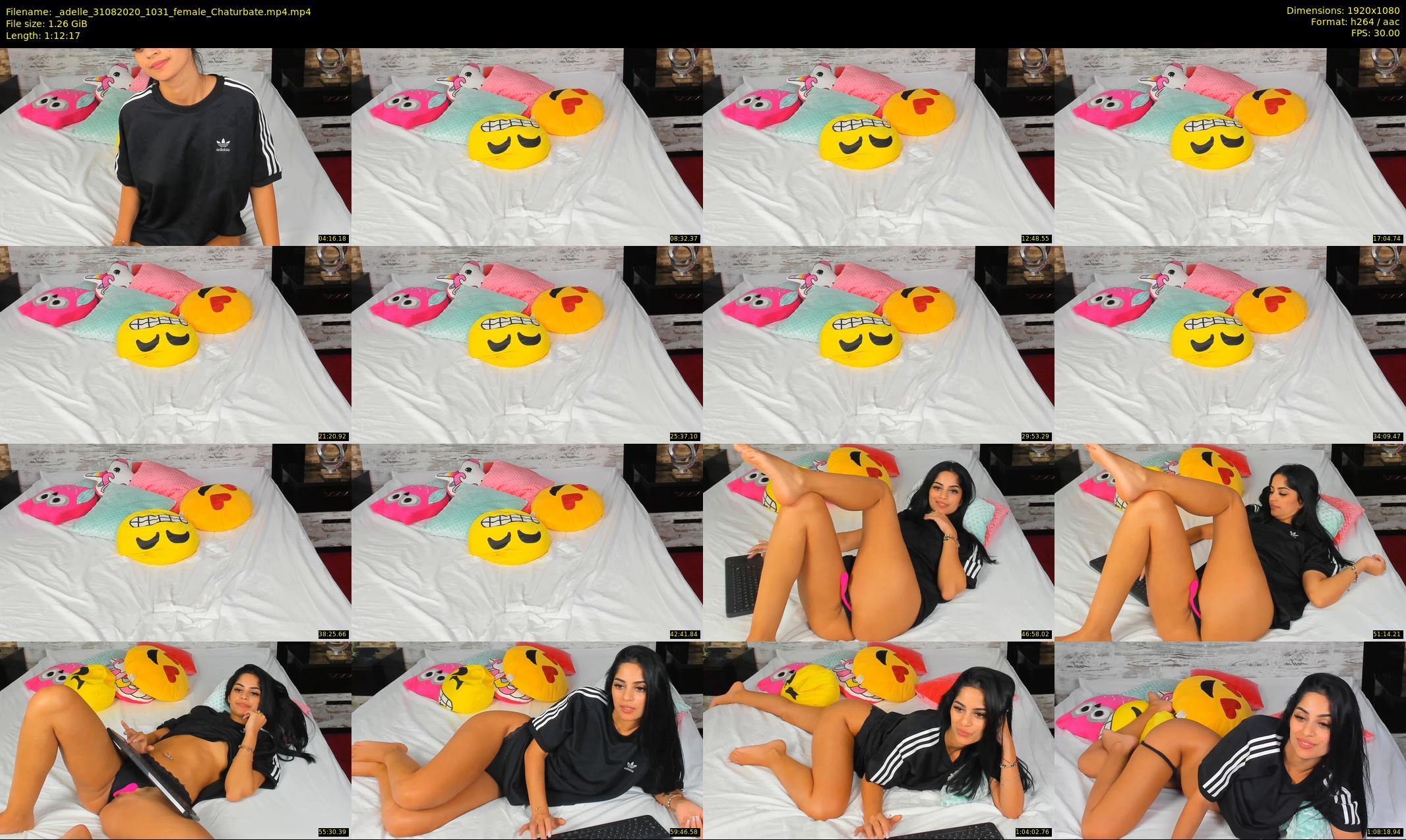 _adelle — 73 minute Chaturbate female cam show recording, 1080p, Aug 31, 2020