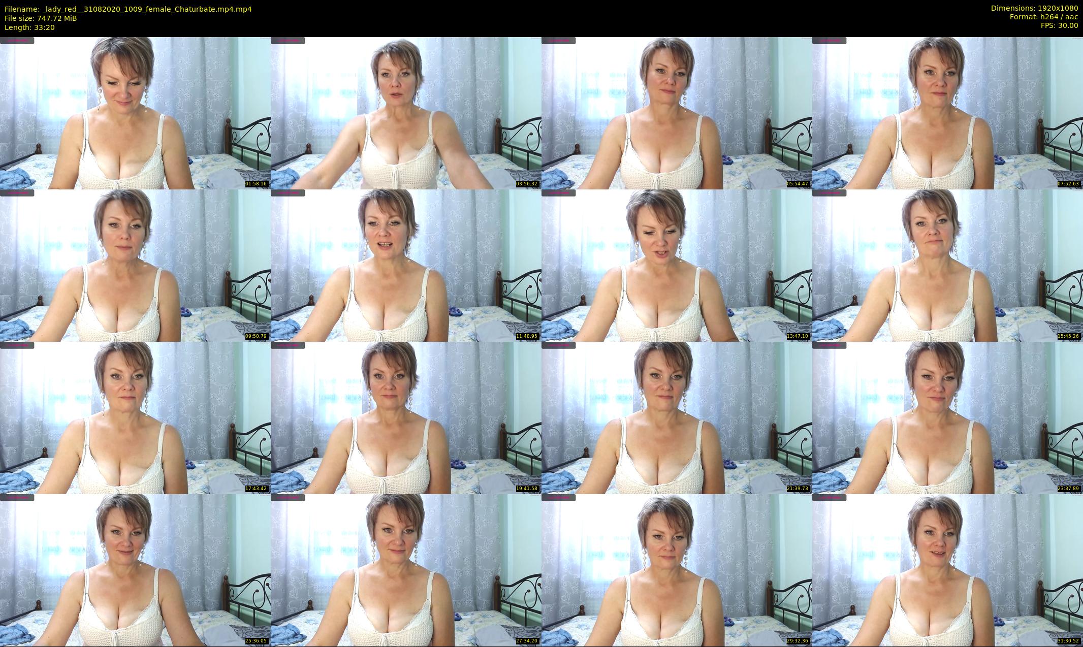 _lady_red_ — 34 minute Chaturbate female cam show recording, 1080p, Aug 31, 2020