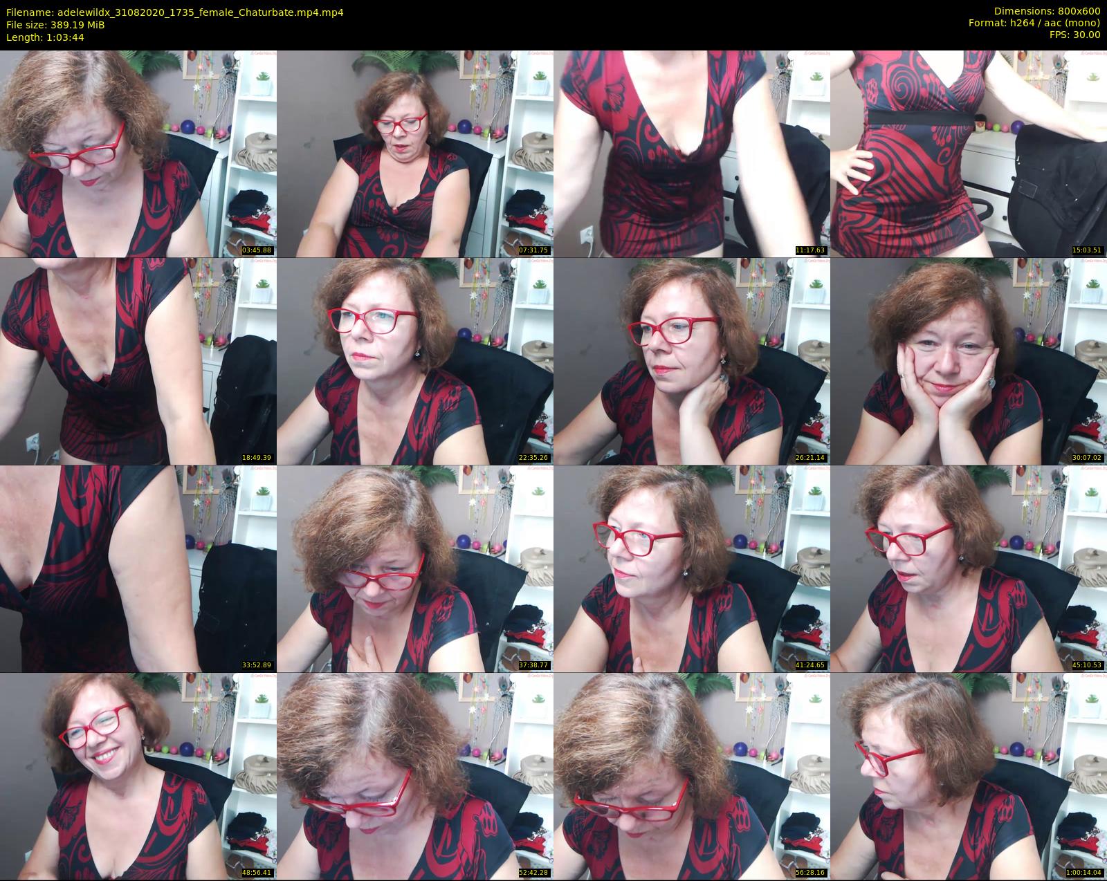 adelewildx — 64 minute Chaturbate female cam show recording, 480p, Aug 31, 2020