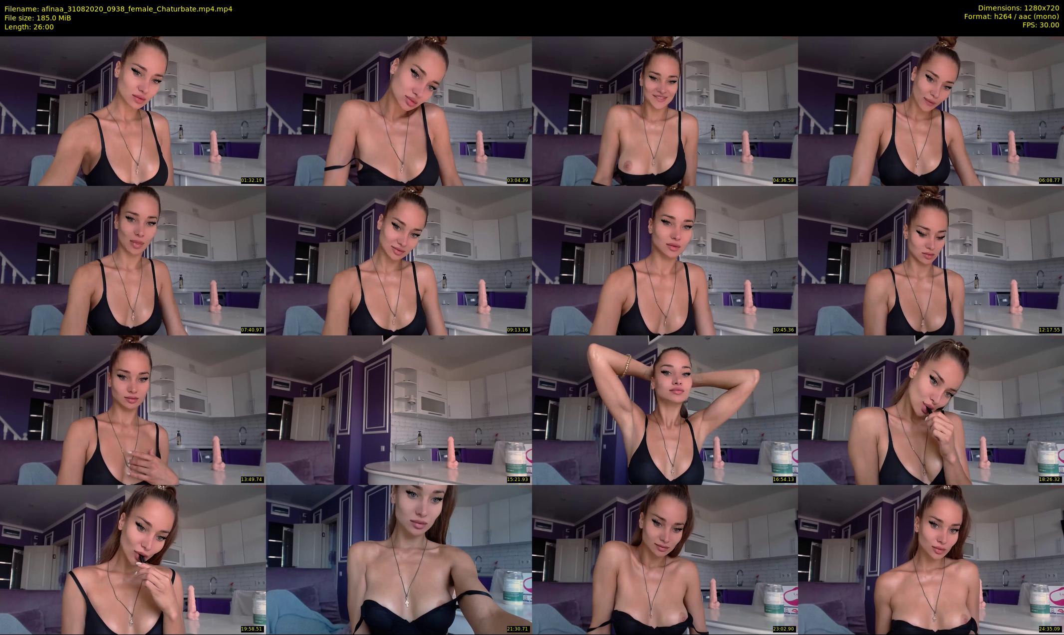 afinaa — 26 minute Chaturbate female cam show recording, 720p, Aug 31, 2020