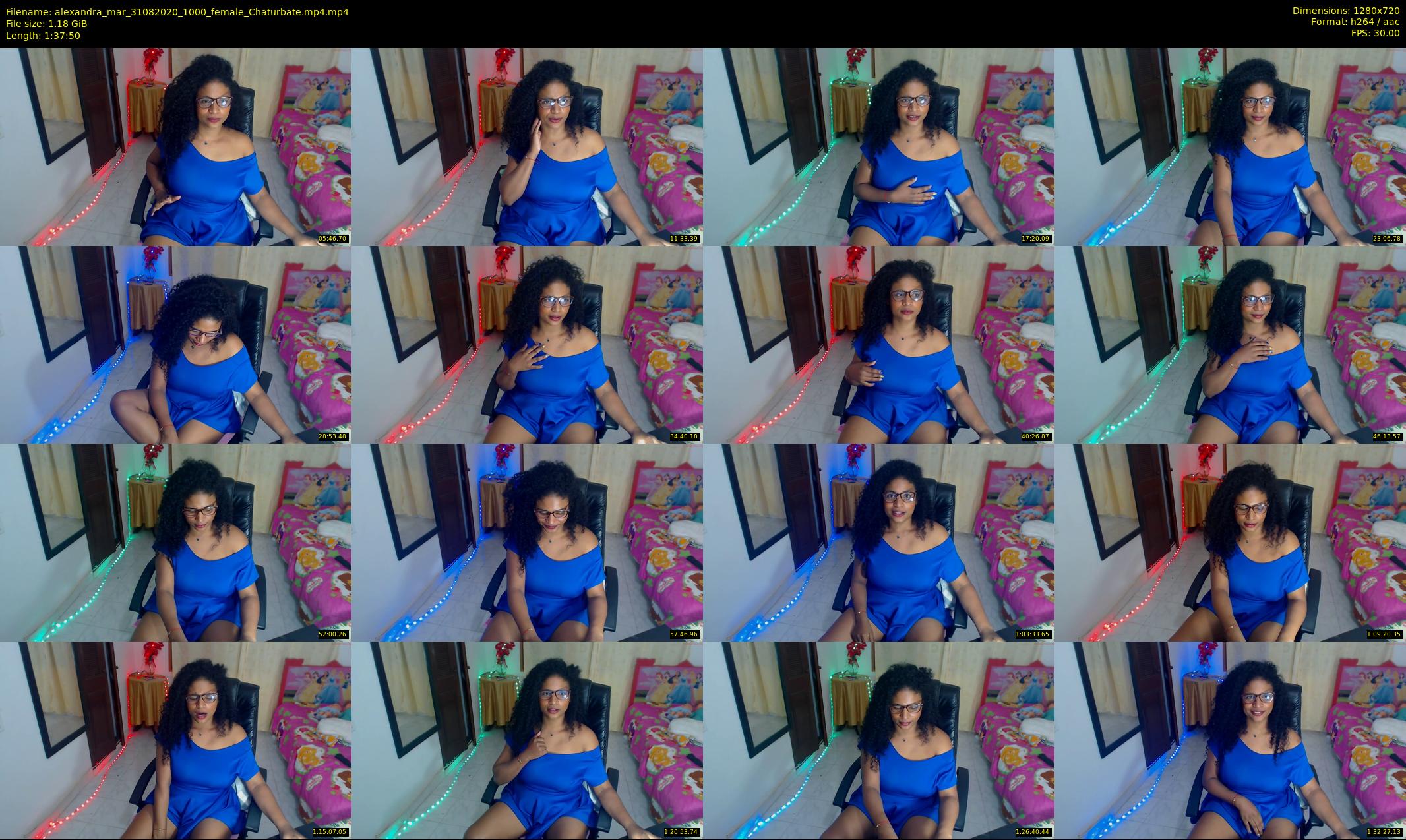 alexandra_mar — 98 minute Chaturbate female cam show recording, 720p, Aug 31, 2020