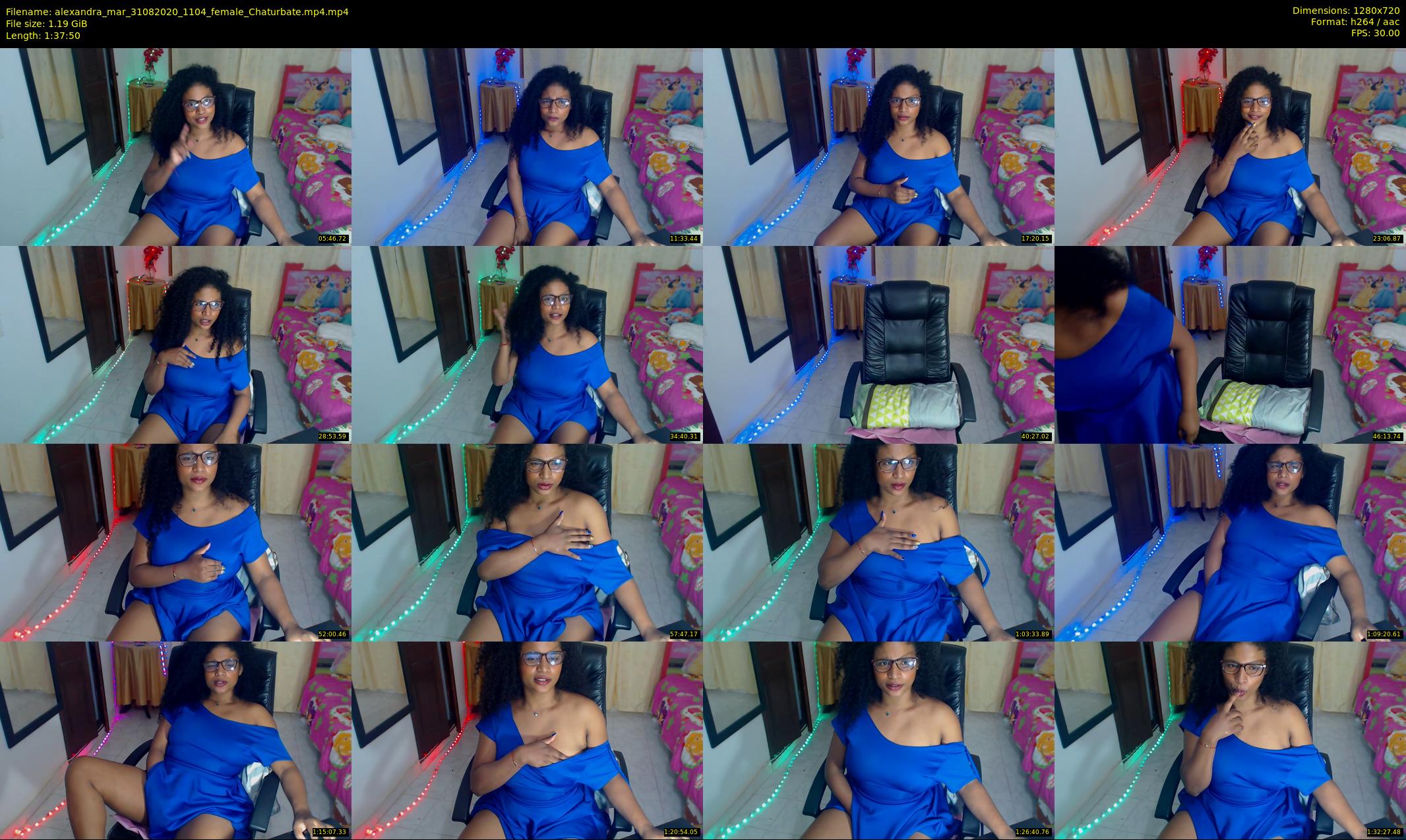 alexandra_mar — 98 minute Chaturbate female cam show recording, 720p, Aug 31, 2020