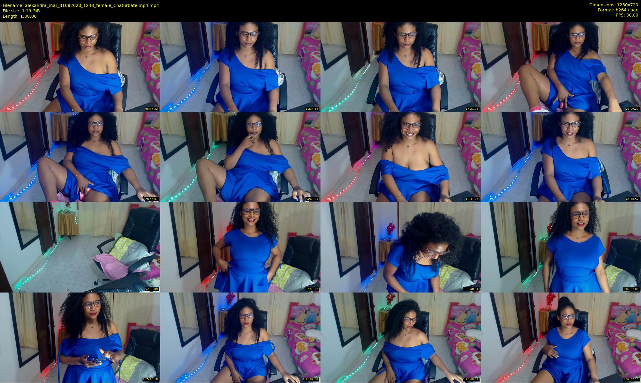 alexandra_mar — 98 minute Chaturbate female cam show recording, 720p, Aug 31, 2020