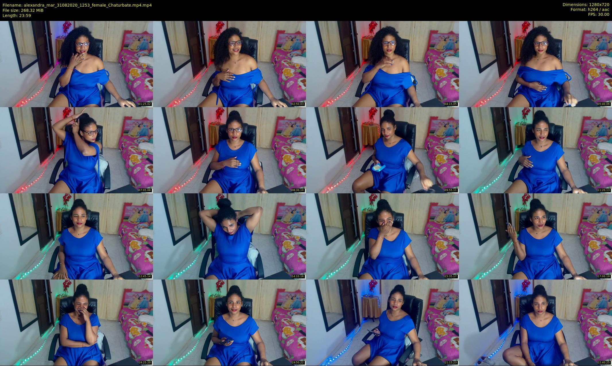 alexandra_mar — 24 minute Chaturbate female cam show recording, 720p, Aug 31, 2020