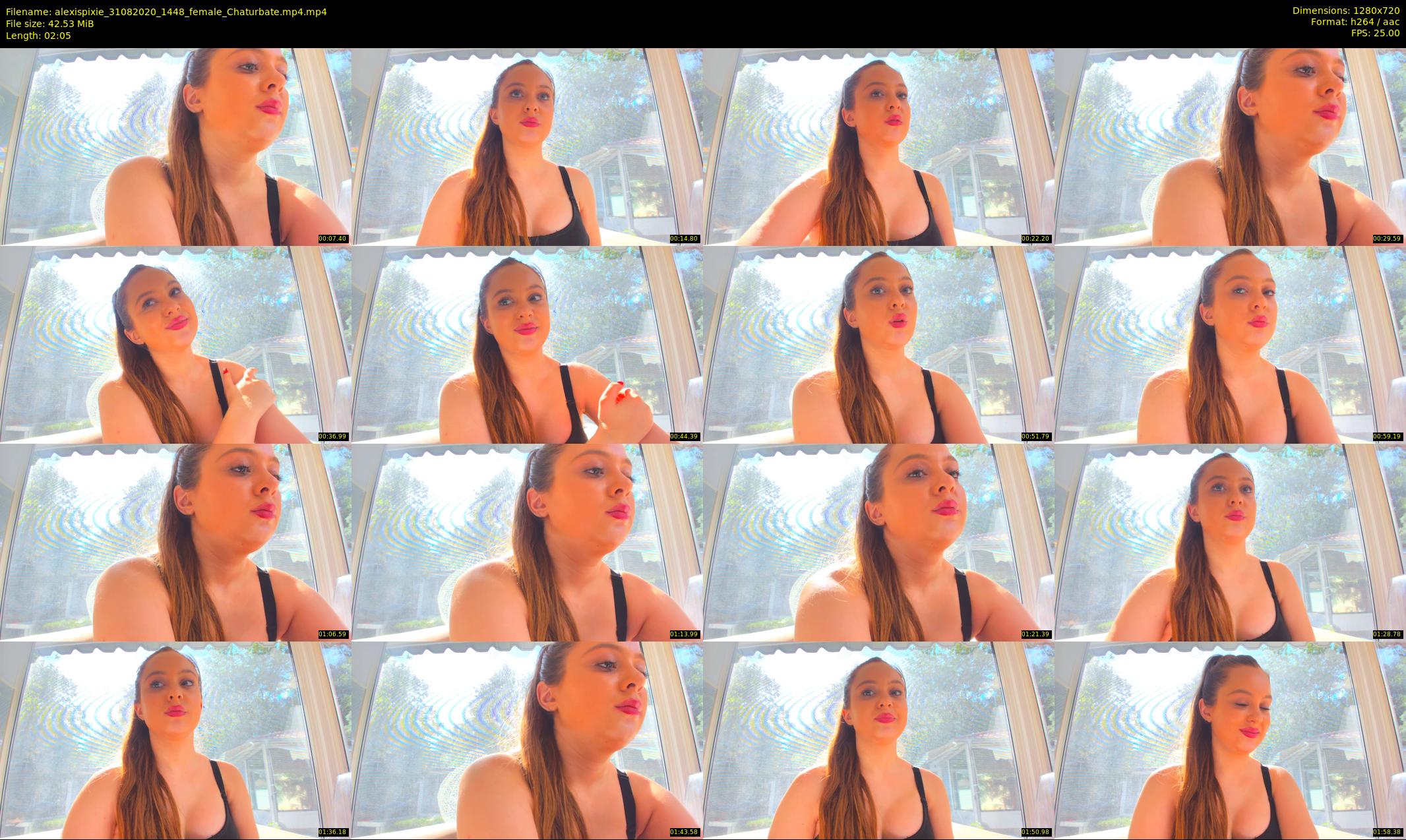 alexispixie — 3 minute Chaturbate female cam show recording, 720p, Aug 31, 2020