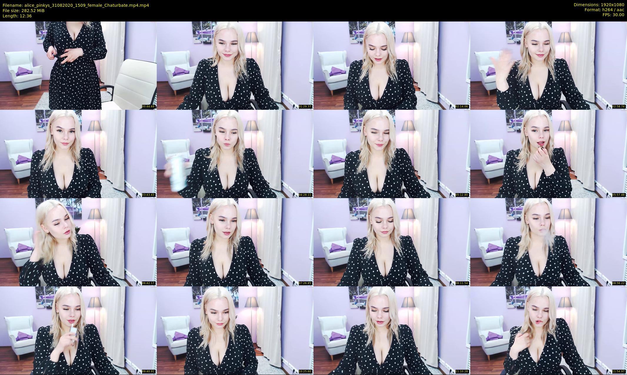 alice_pinkys — 13 minute Chaturbate female cam show recording, 1080p, Aug 31, 2020