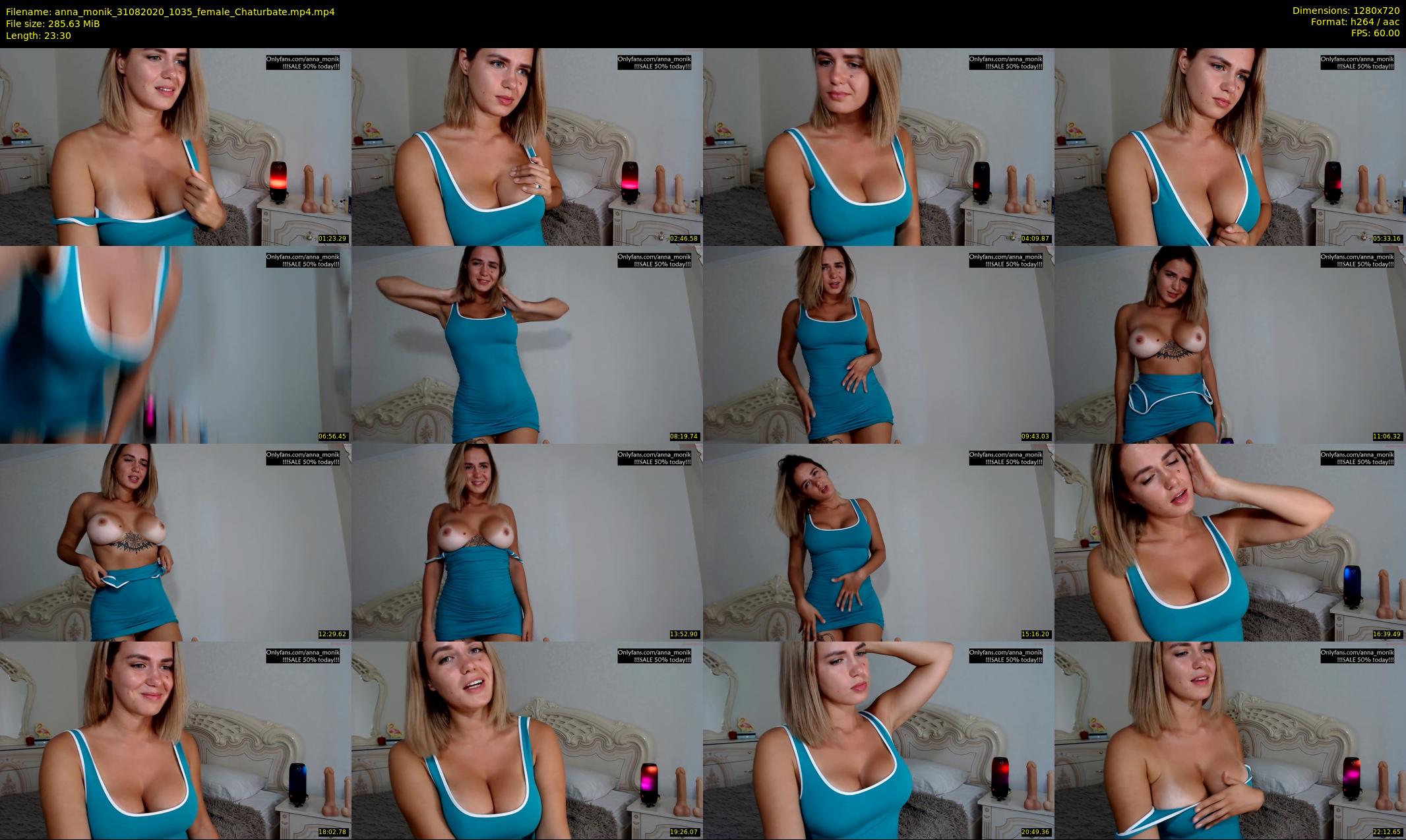 anna_monik — 24 minute Chaturbate couple cam show recording, 720p, Aug 31, 2020