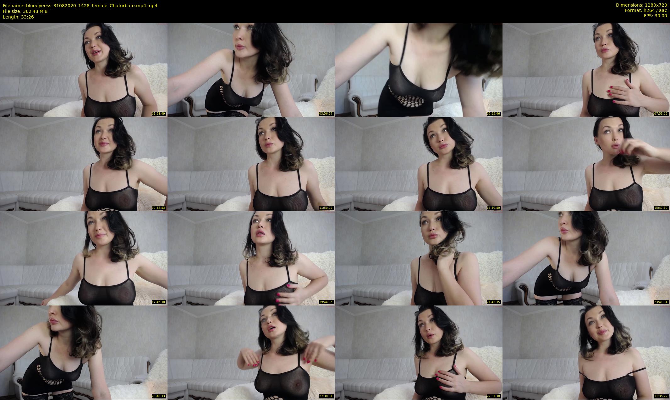 blueeyeess — 34 minute Chaturbate female cam show recording, 720p, Aug 31, 2020