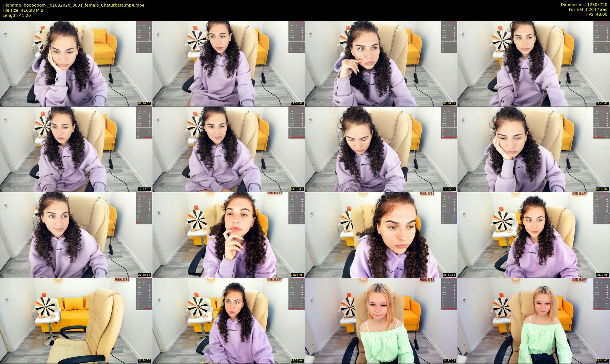 boooooom_ — 42 minute Chaturbate female cam show recording, 720p, Sep 1, 2020