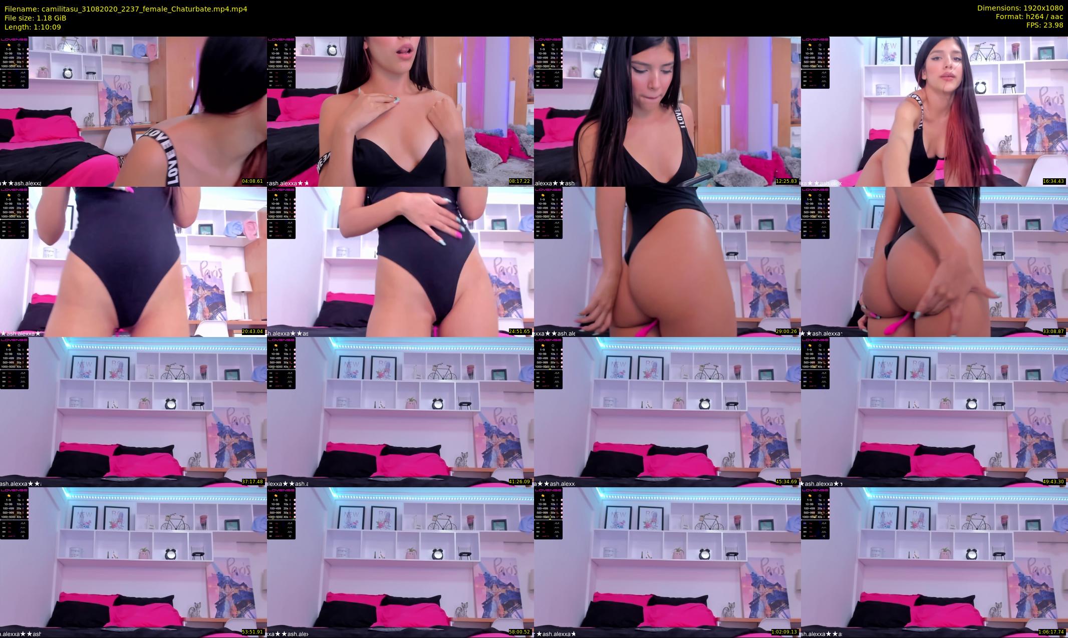 camilitasu — 71 minute Chaturbate female cam show recording, 1080p, Aug 31, 2020