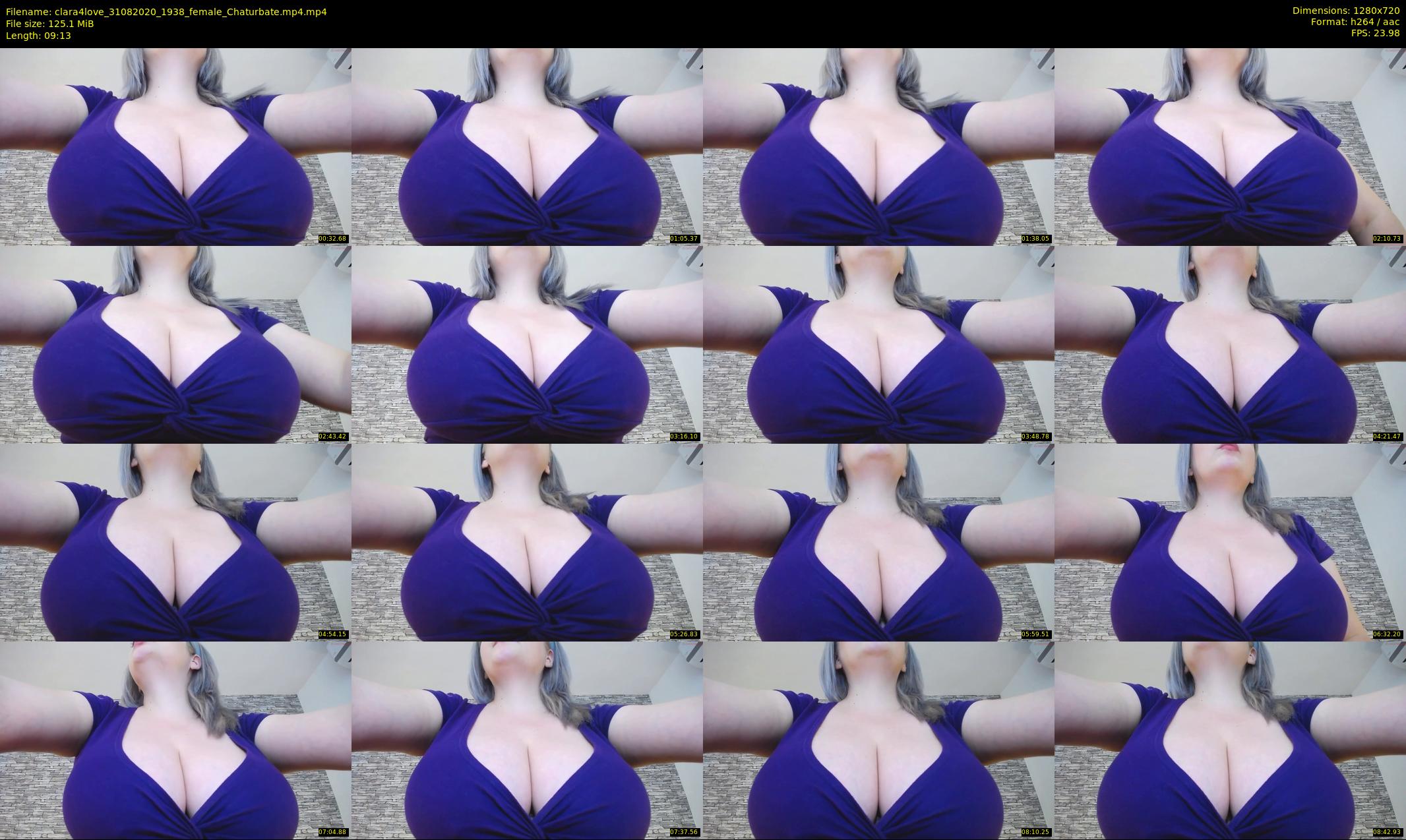 clara4love — 10 minute Chaturbate female cam show recording, 720p, Aug 31, 2020