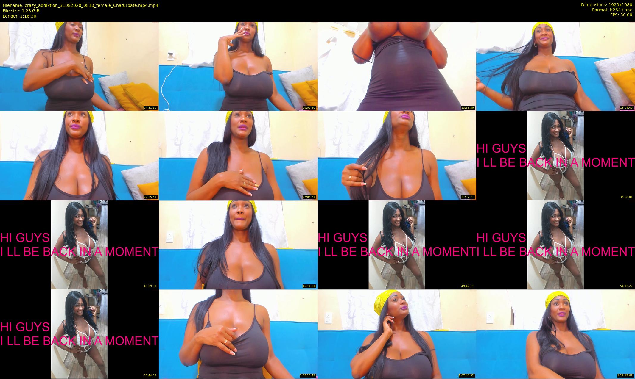 crazy_addixtion — 77 minute Chaturbate female cam show recording, 1080p, Aug 31, 2020
