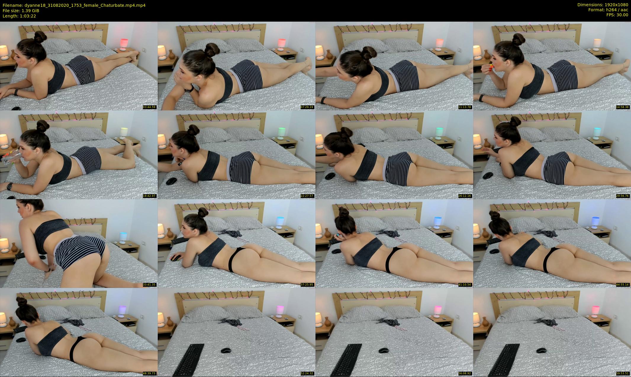 dyanne18 — 64 minute Chaturbate female cam show recording, 1080p, Aug 31, 2020