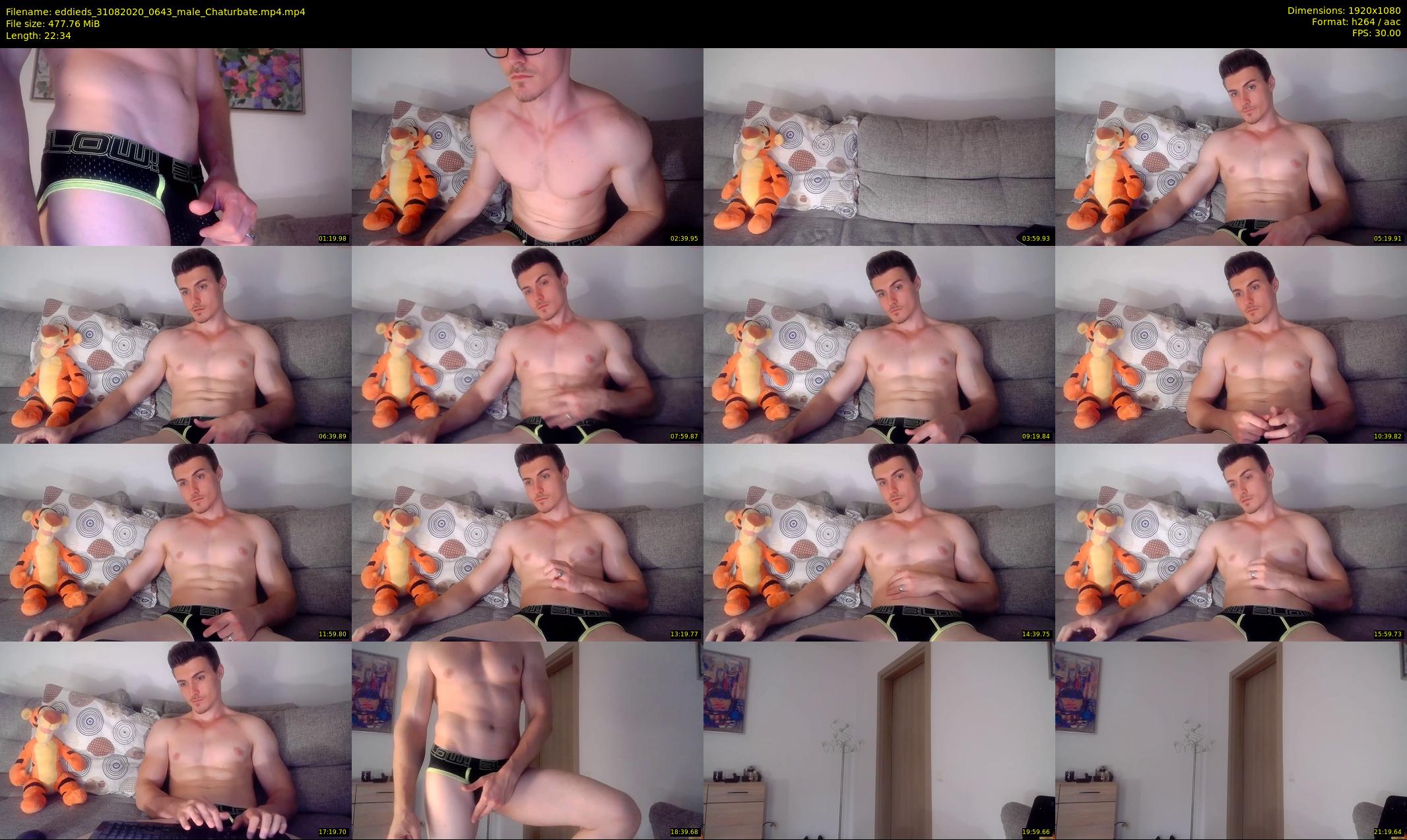 eddieds — 23 minute Chaturbate male cam show recording, 1080p, Aug 31, 2020