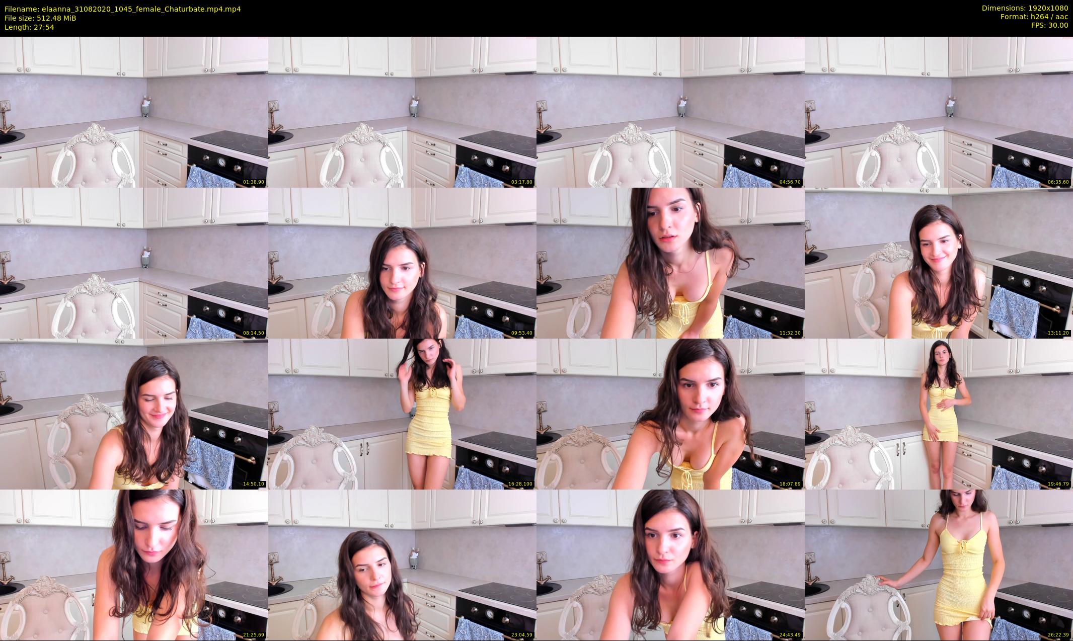 elaanna — 28 minute Chaturbate female cam show recording, 1080p, Aug 31, 2020