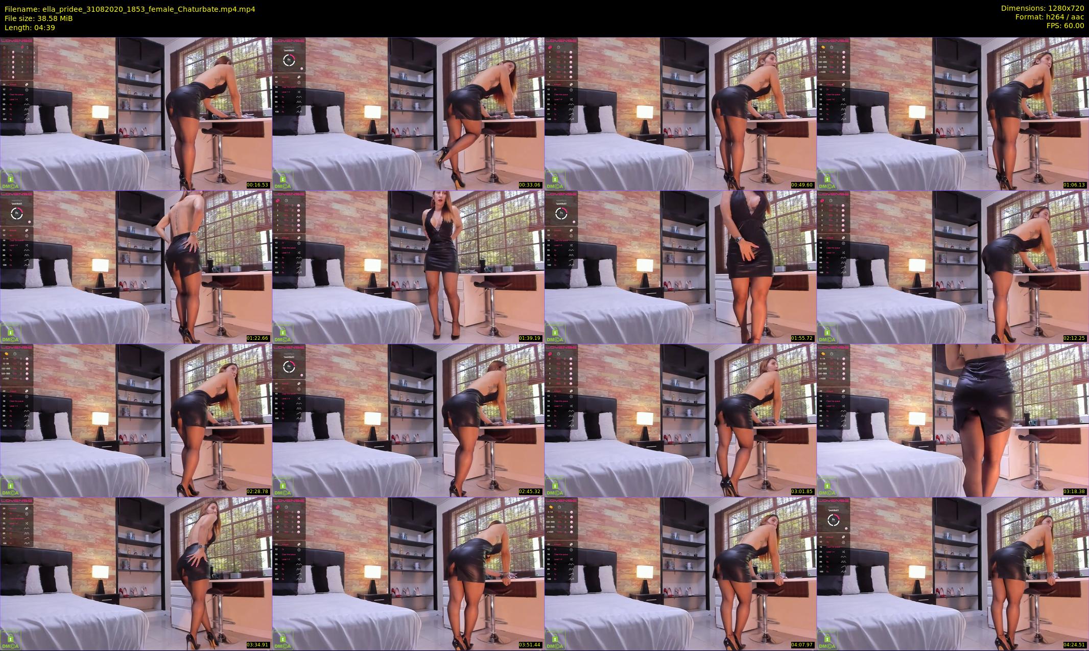 ella_pridee — 5 minute Chaturbate female cam show recording, 720p, Aug 31, 2020