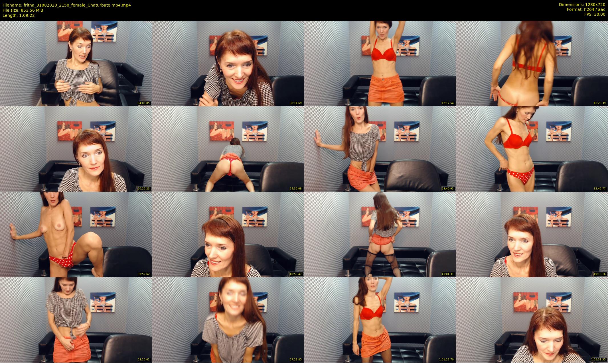 fritha — 70 minute Chaturbate female cam show recording, 720p, Aug 31, 2020