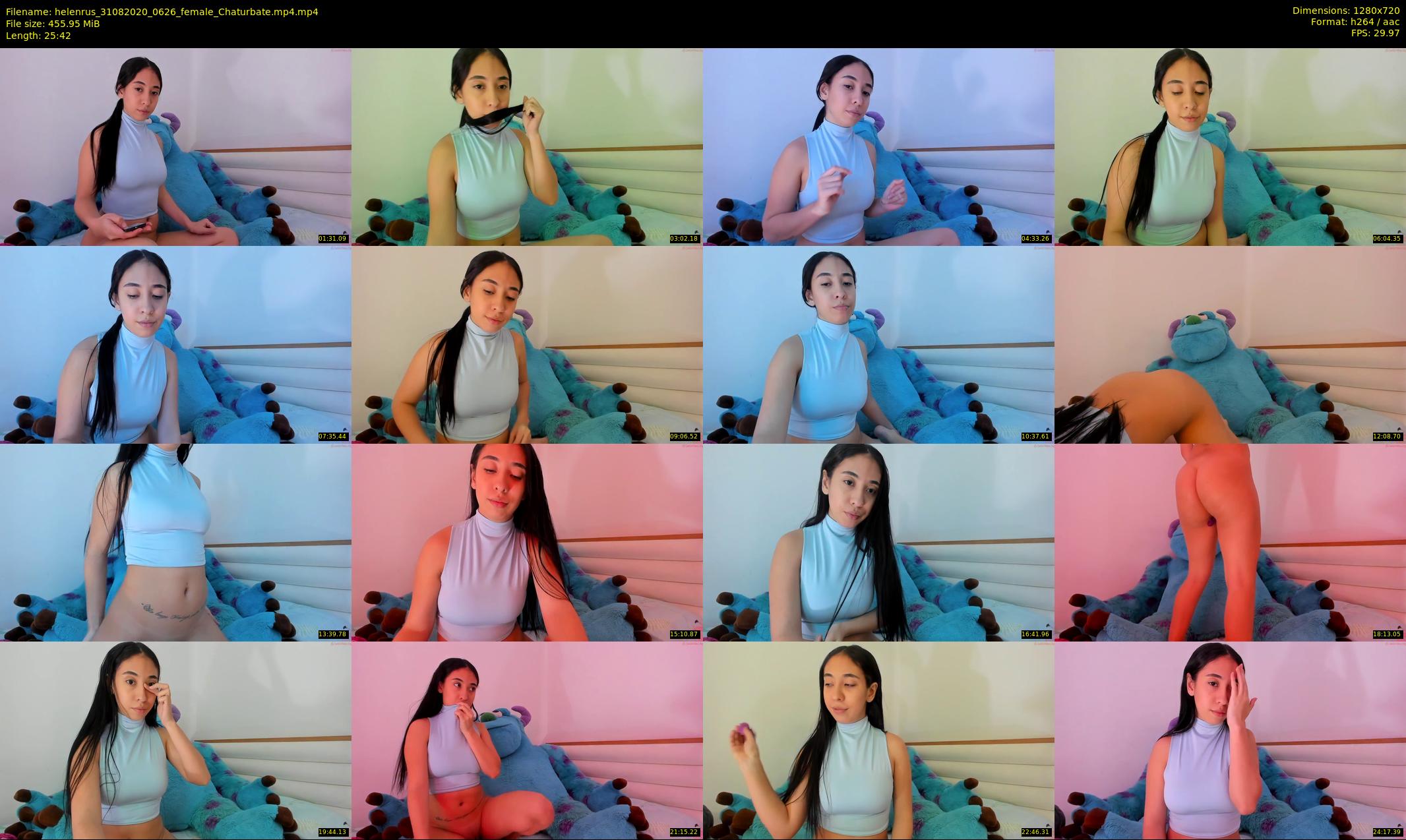 helenrus — 26 minute Chaturbate female cam show recording, 720p, Aug 31, 2020