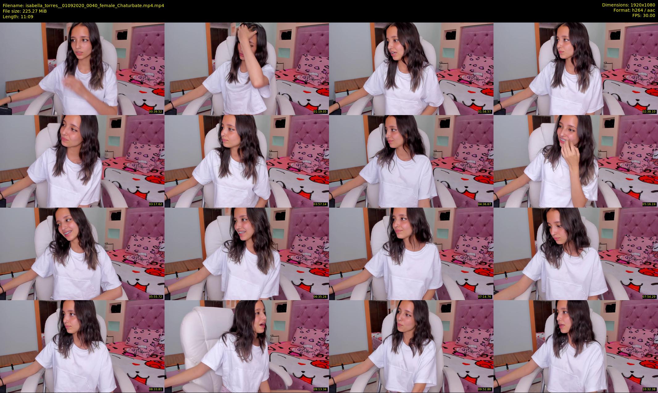 isabella_torres_ — 12 minute Chaturbate female cam show recording, 1080p, Sep 1, 2020