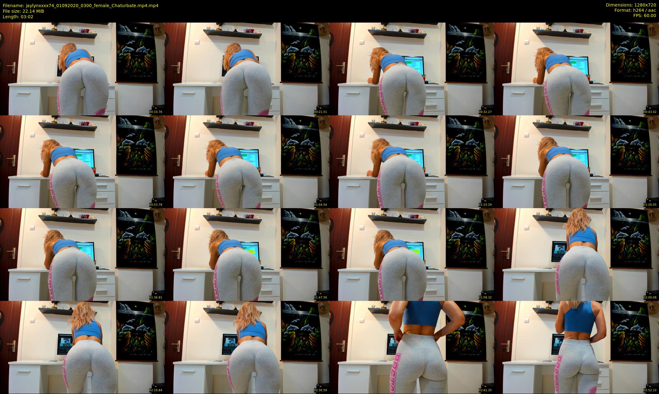 jaylynxxxx74 — 4 minute Chaturbate female cam show recording, 720p, Sep 1, 2020