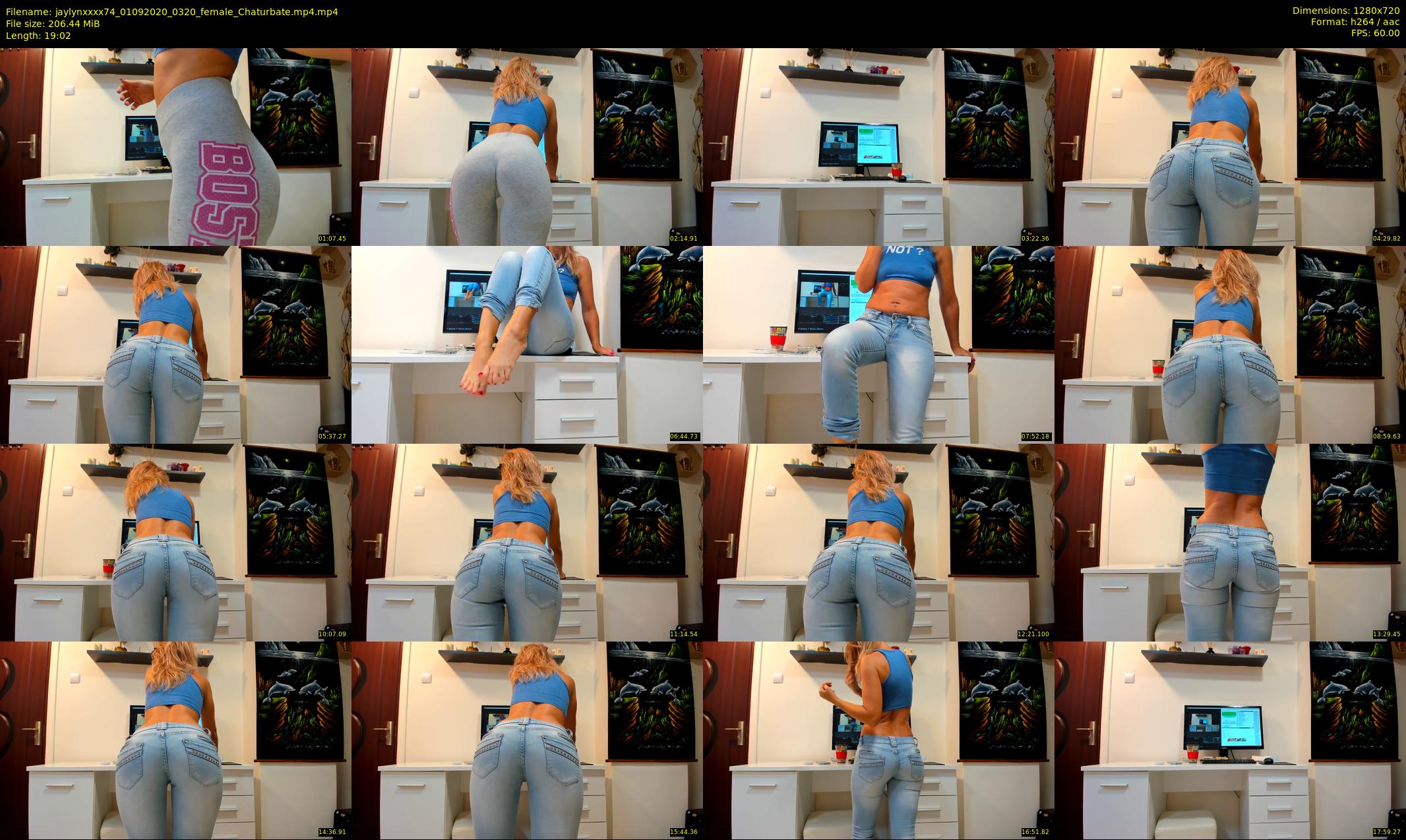 jaylynxxxx74 — 20 minute Chaturbate female cam show recording, 720p, Sep 1, 2020