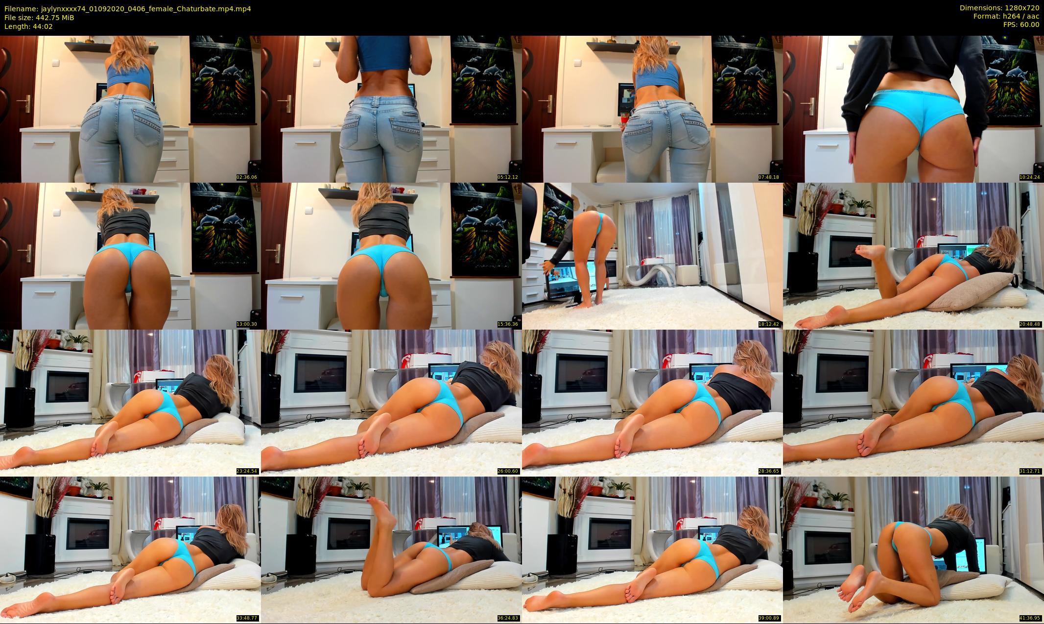 jaylynxxxx74 — 45 minute Chaturbate female cam show recording, 720p, Sep 1, 2020