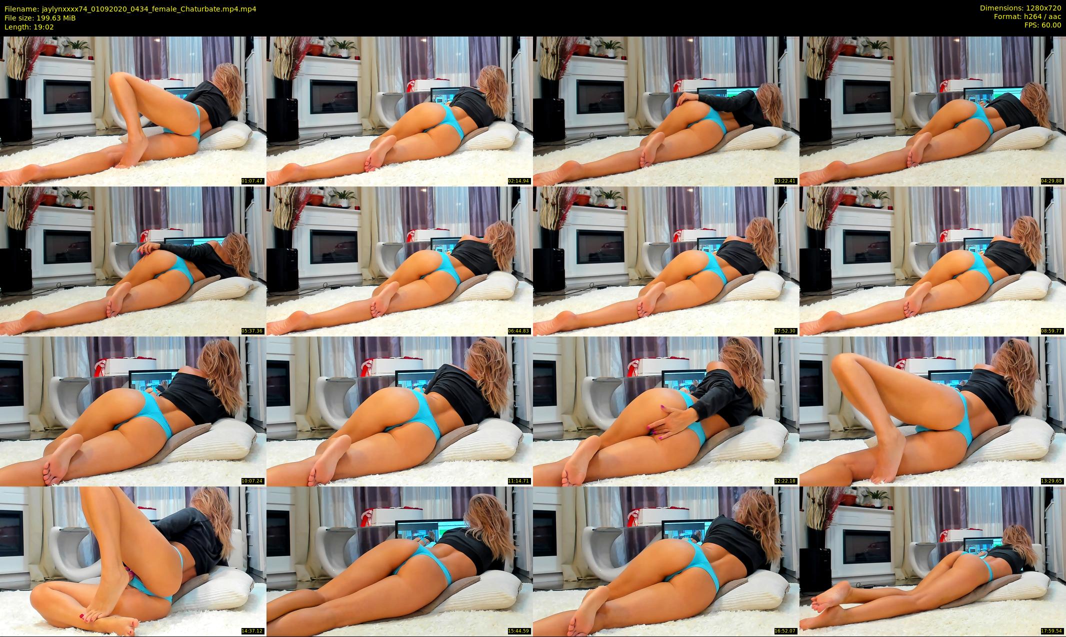 jaylynxxxx74 — 20 minute Chaturbate female cam show recording, 720p, Sep 1, 2020