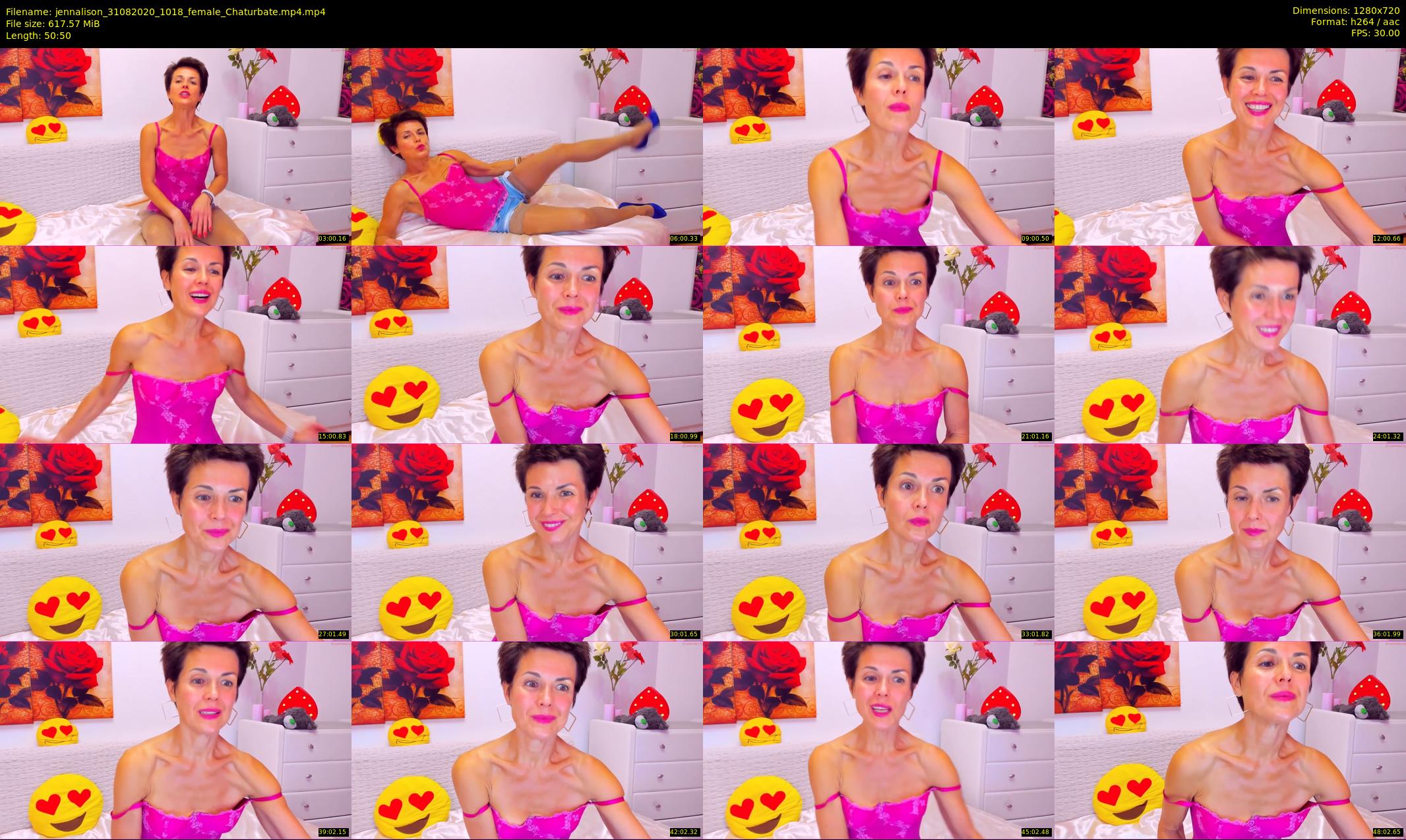 jennalison — 51 minute Chaturbate female cam show recording, 720p, Aug 31, 2020