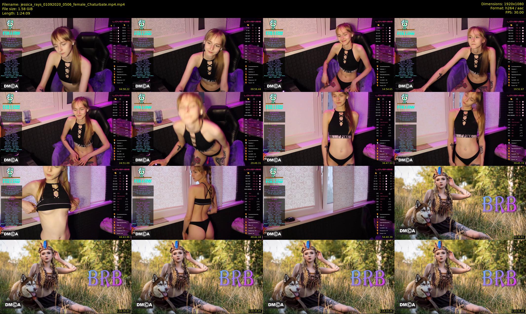jessica_rays — 85 minute Chaturbate couple cam show recording, 1080p, Sep 1, 2020