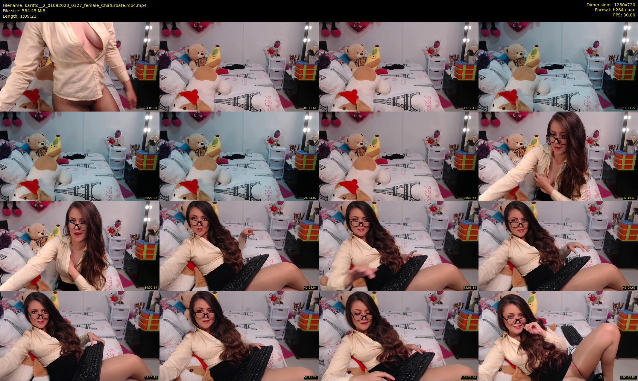 karitto__2 — 70 minute Chaturbate female cam show recording, 720p, Sep 1, 2020