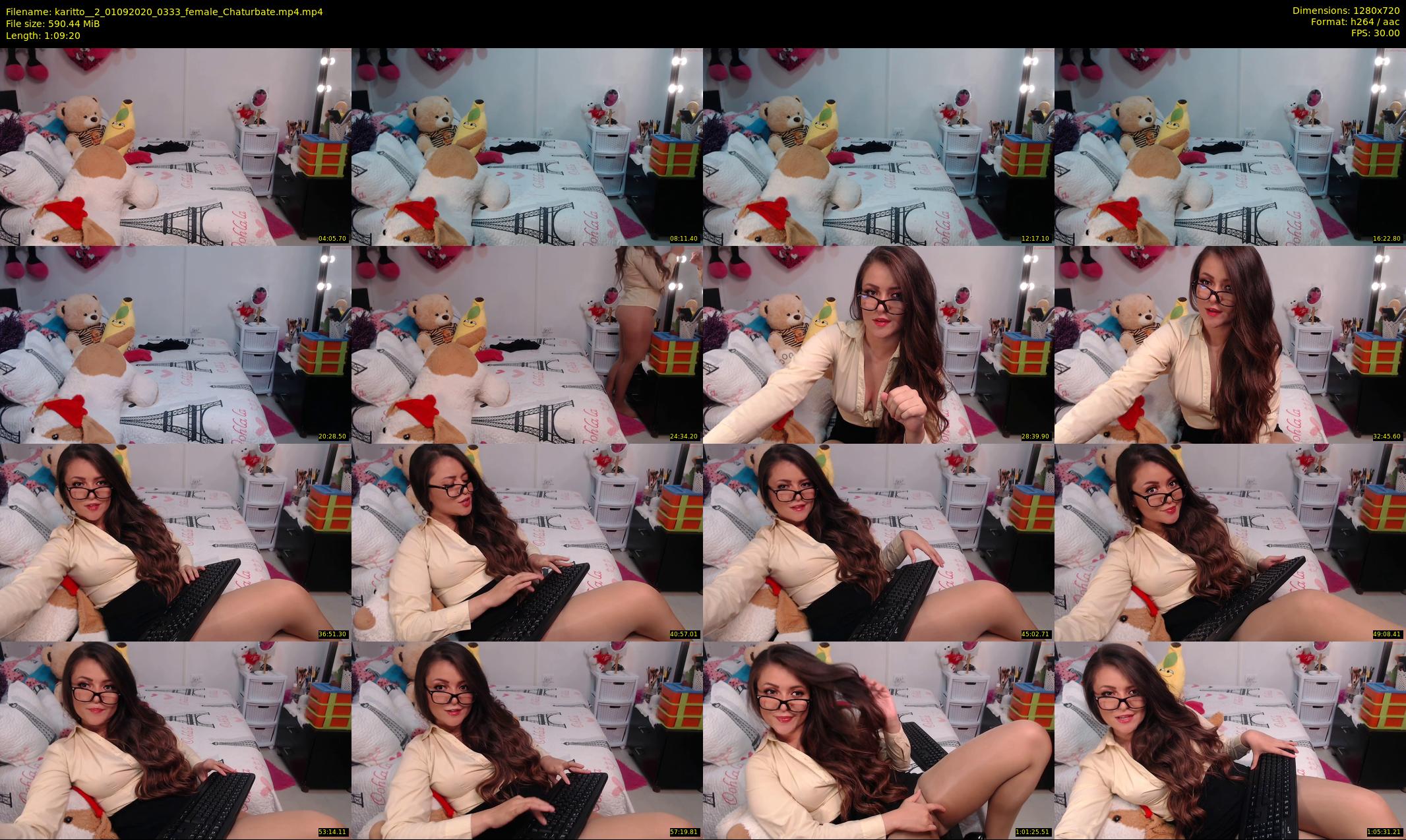 karitto__2 — 70 minute Chaturbate female cam show recording, 720p, Sep 1, 2020