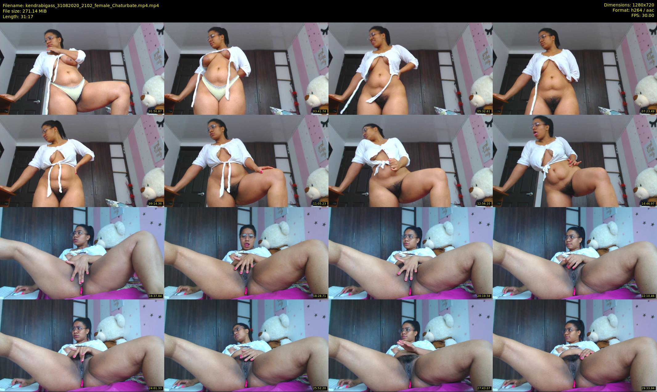 kendrabigass — 32 minute Chaturbate female cam show recording, 720p, Aug 31, 2020