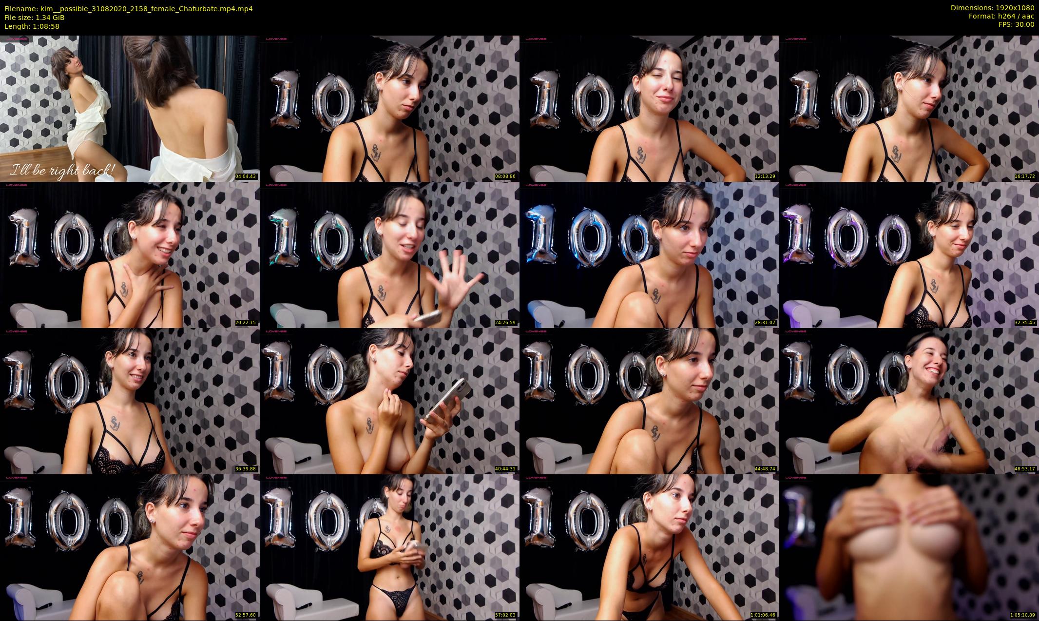 kim__possible — 69 minute Chaturbate female cam show recording, 1080p, Aug 31, 2020