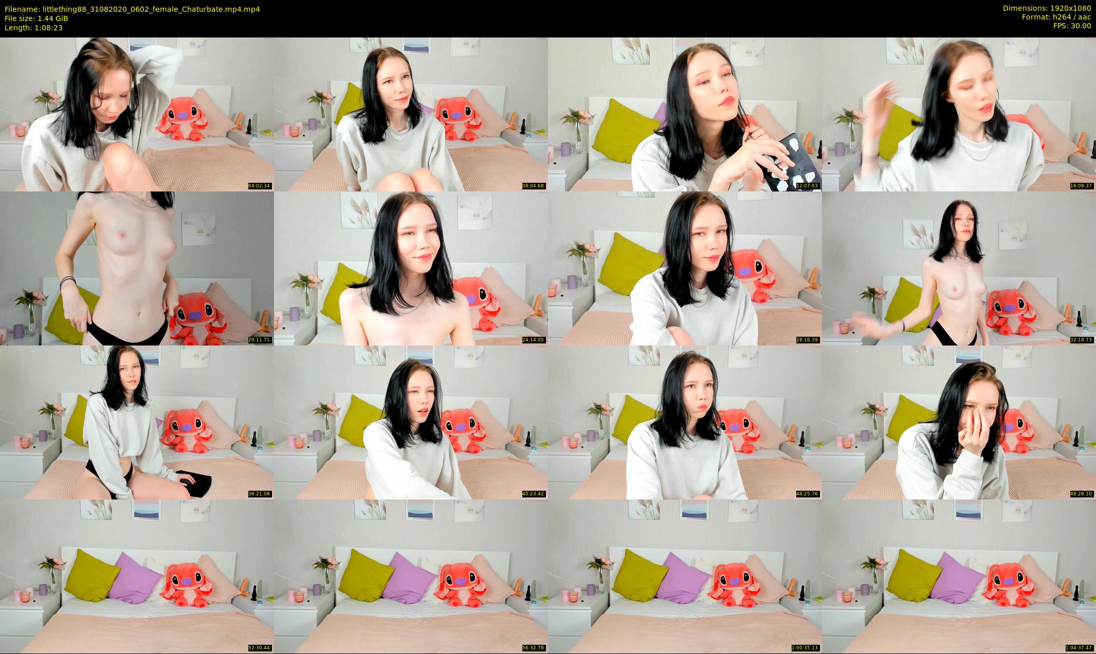 littlething88 — 69 minute Chaturbate female cam show recording, 1080p, Aug 31, 2020