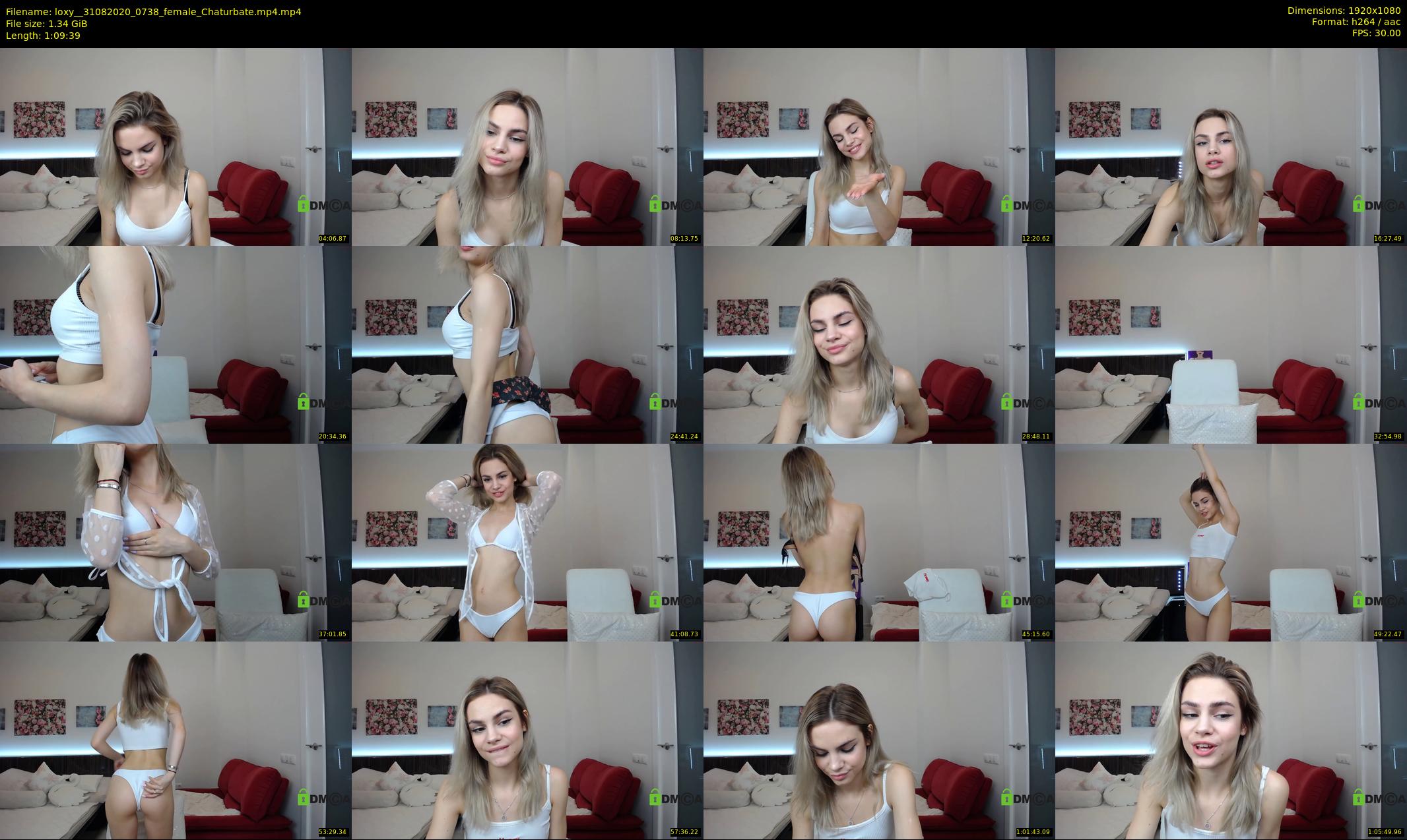 loxy_ — 70 minute Chaturbate female cam show recording, 1080p, Aug 31, 2020