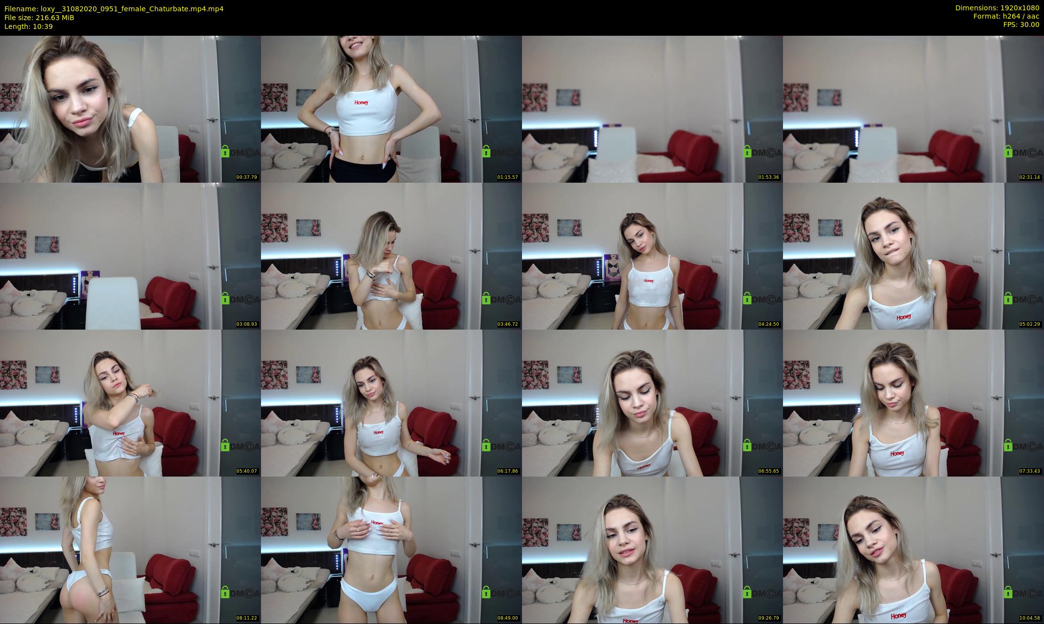 loxy_ — 11 minute Chaturbate female cam show recording, 1080p, Aug 31, 2020